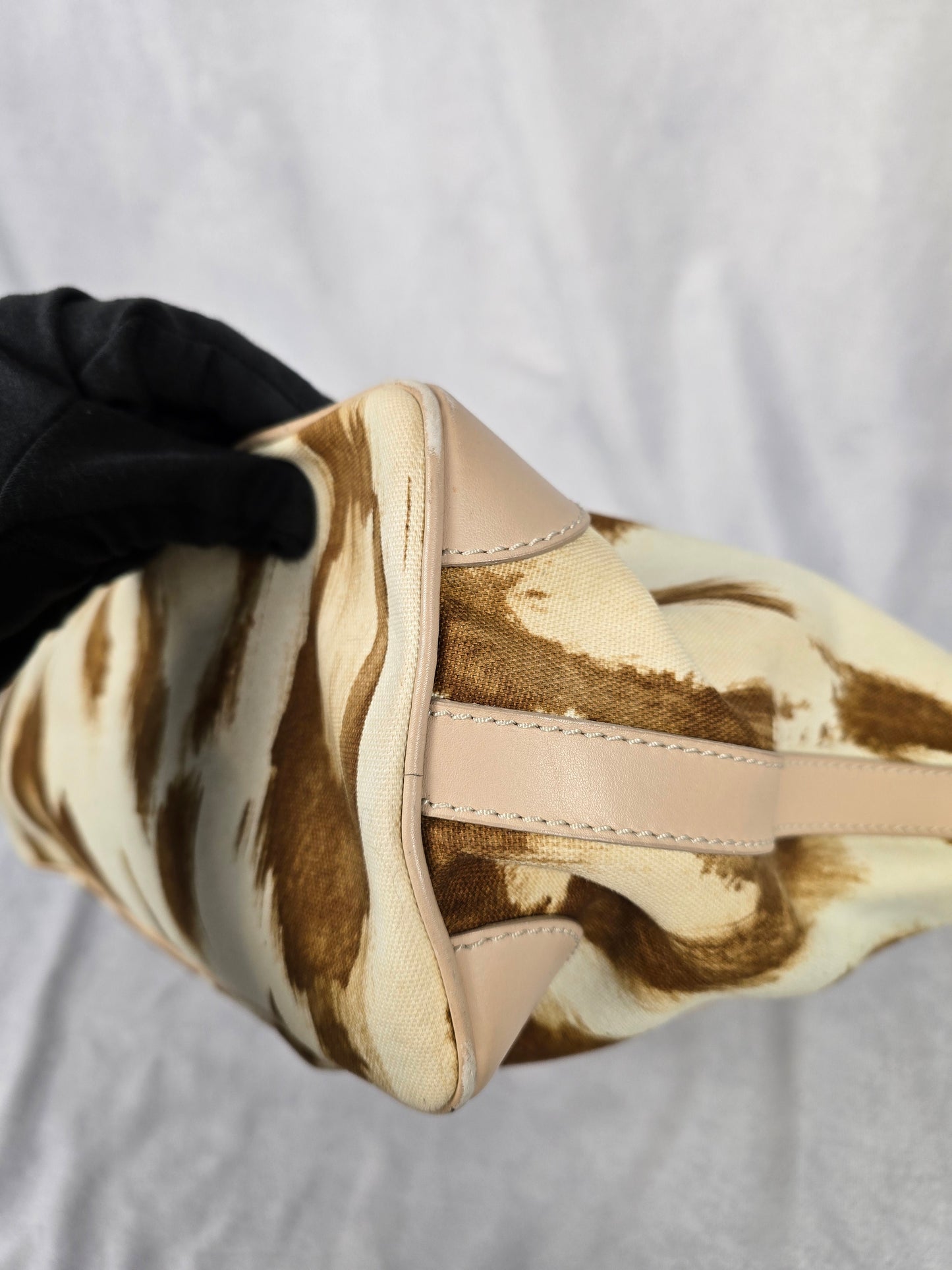 Christian Dior Beige St. Tropez Stain Tote