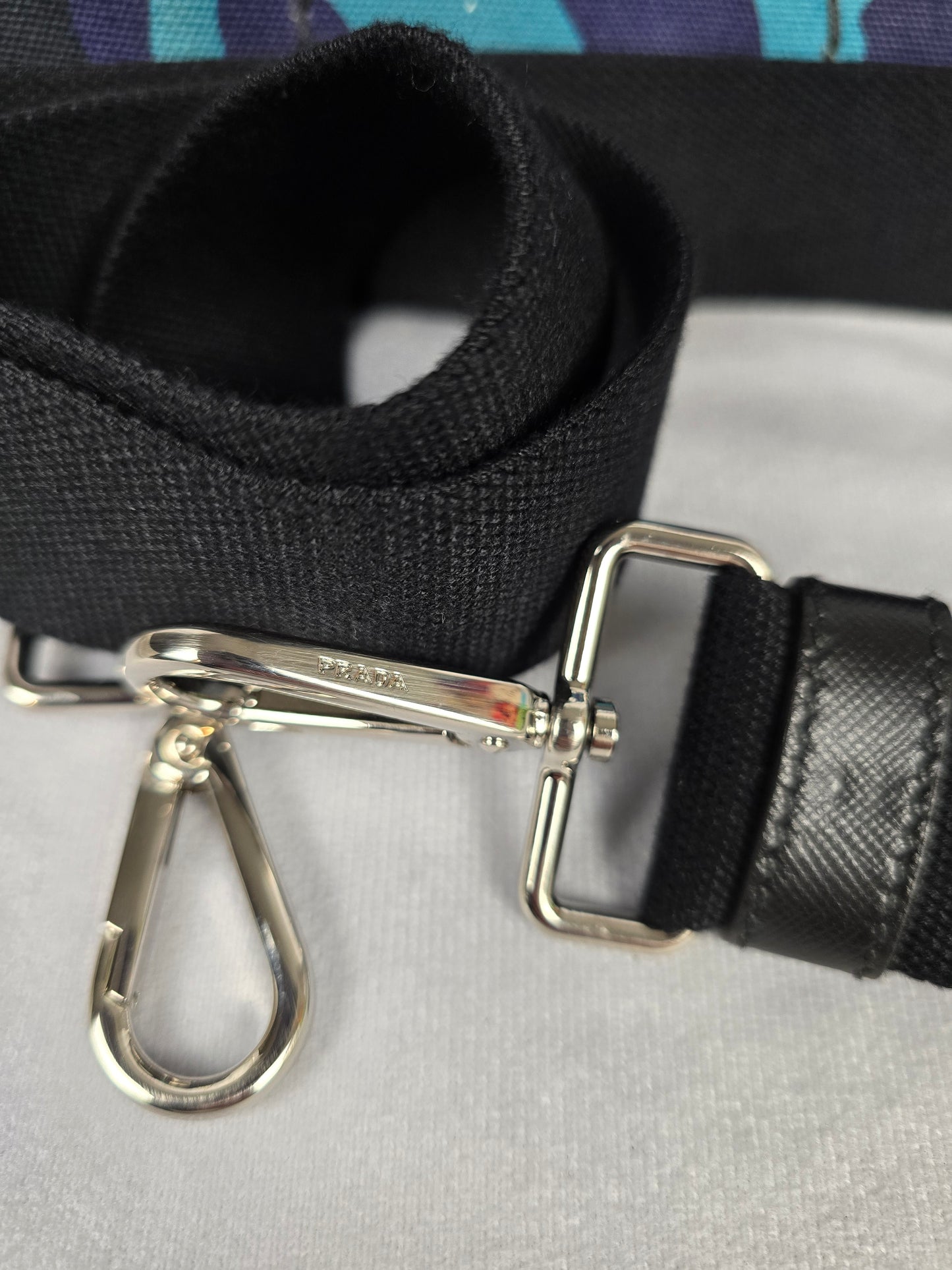 Prada Canapa Camo Tote