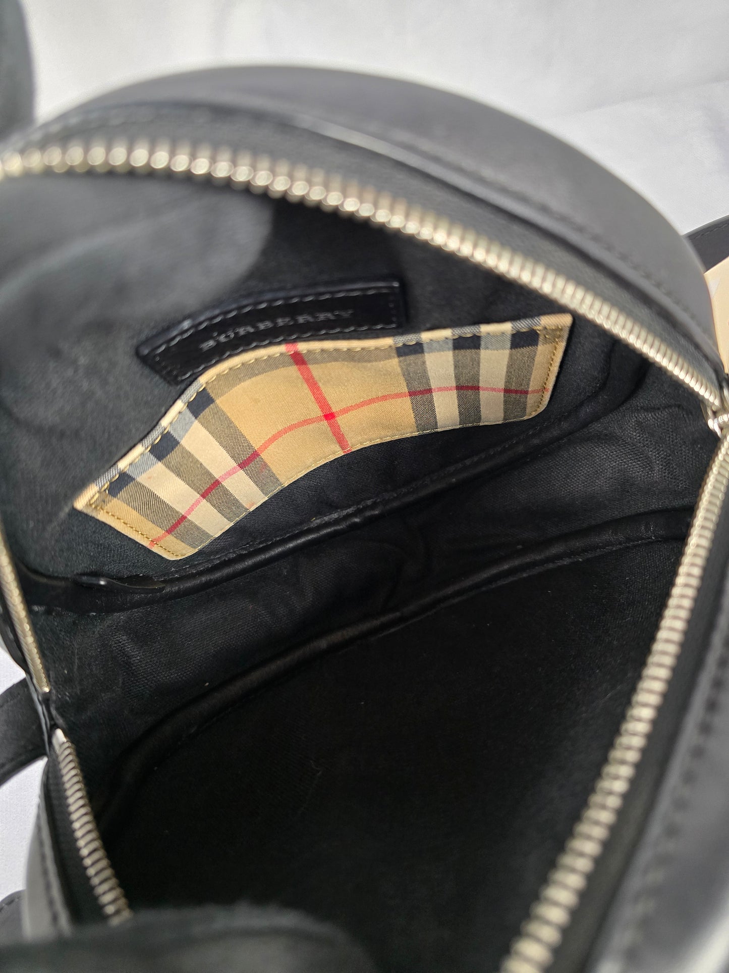 Burberry Vintage Check Canterbury Cartoon Shoulder Bag