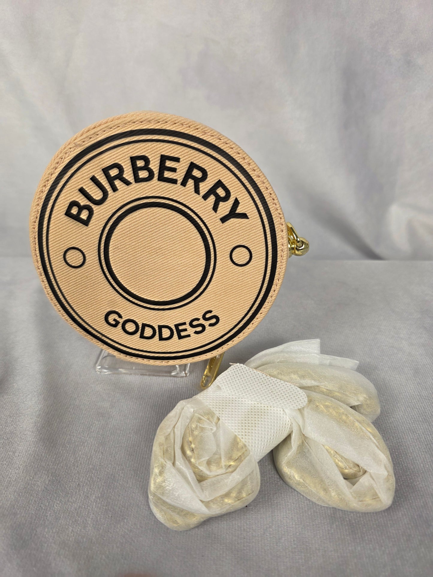 BURBERRY GODDESS CANVAS POUCH VIP GWP BAG