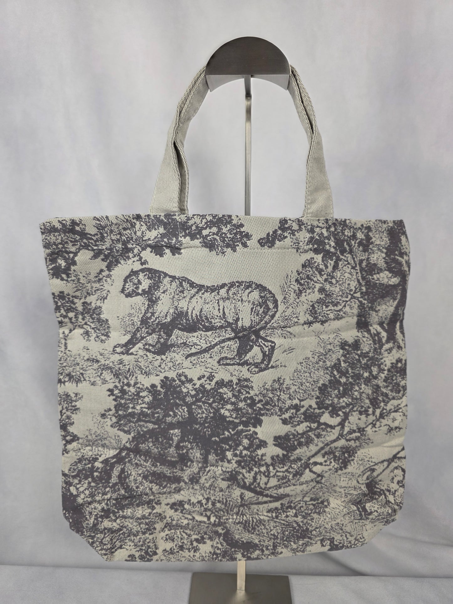 CHRISTIAN DIOR BLACK & GREY TOTE