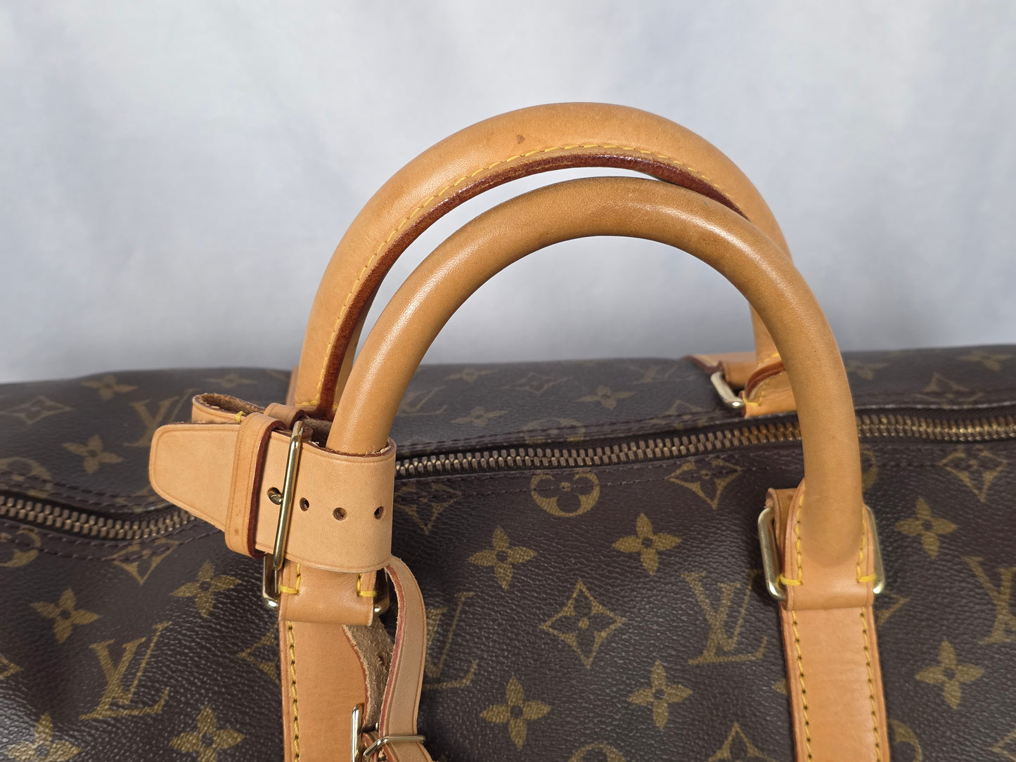 LOUIS VUITTON VINTAGE KEEPALL 50 MONOGRAM BANDOULIERE