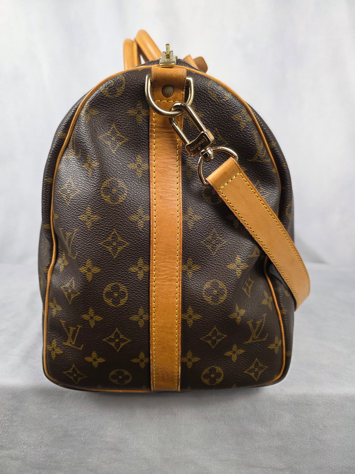 LOUIS VUITTON VINTAGE KEEPALL 50 MONOGRAM BANDOULIERE