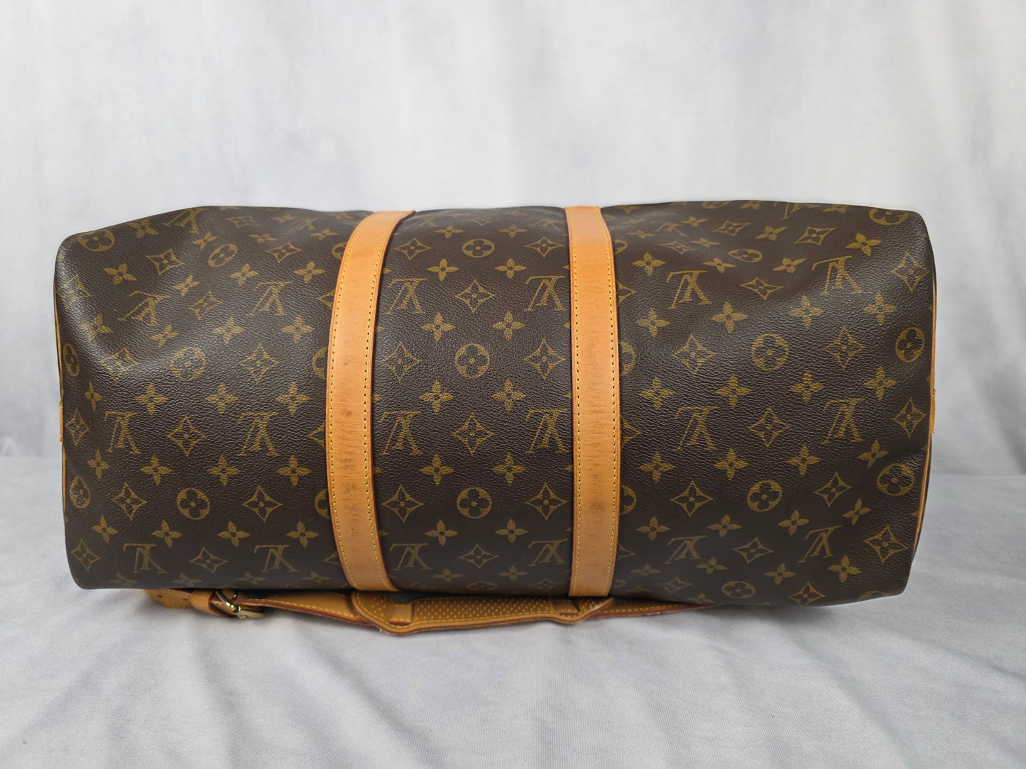 LOUIS VUITTON VINTAGE KEEPALL 50 MONOGRAM BANDOULIERE