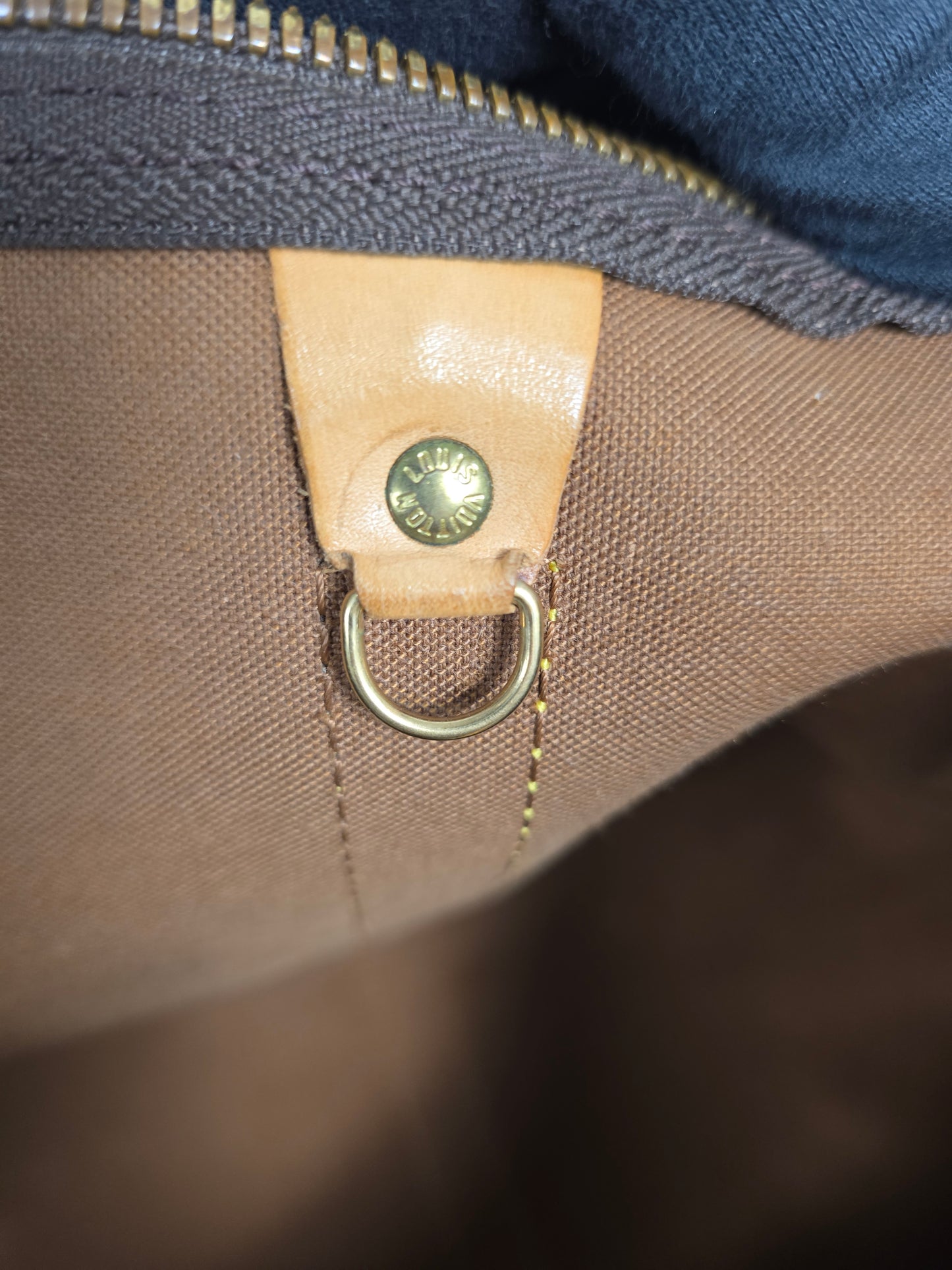 LOUIS VUITTON VINTAGE KEEPALL 50 MONOGRAM BANDOULIERE