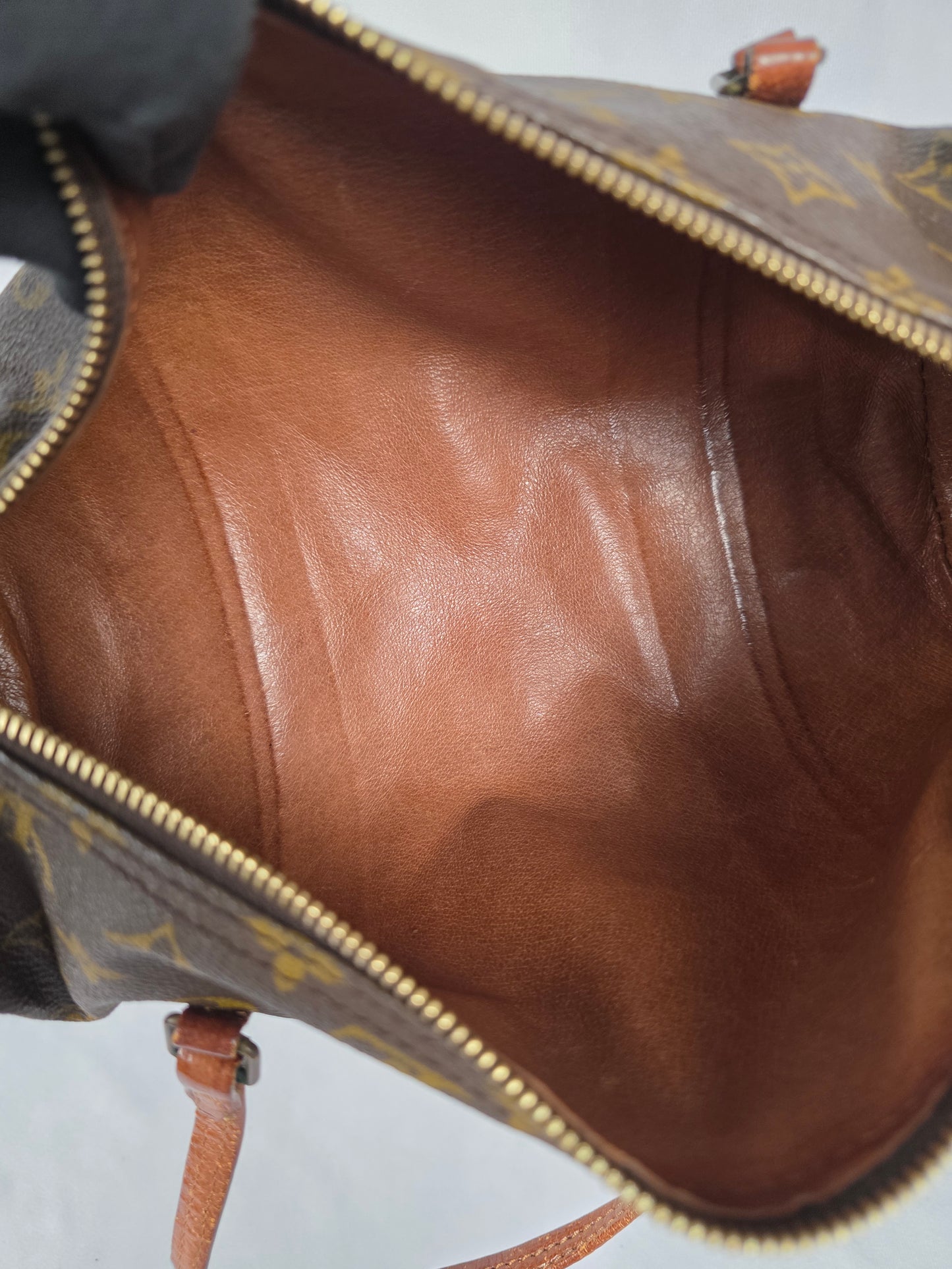 LOUIS VUITTON VINTAGE MONOGRAM PAPILLION BAG and BABY POUCH