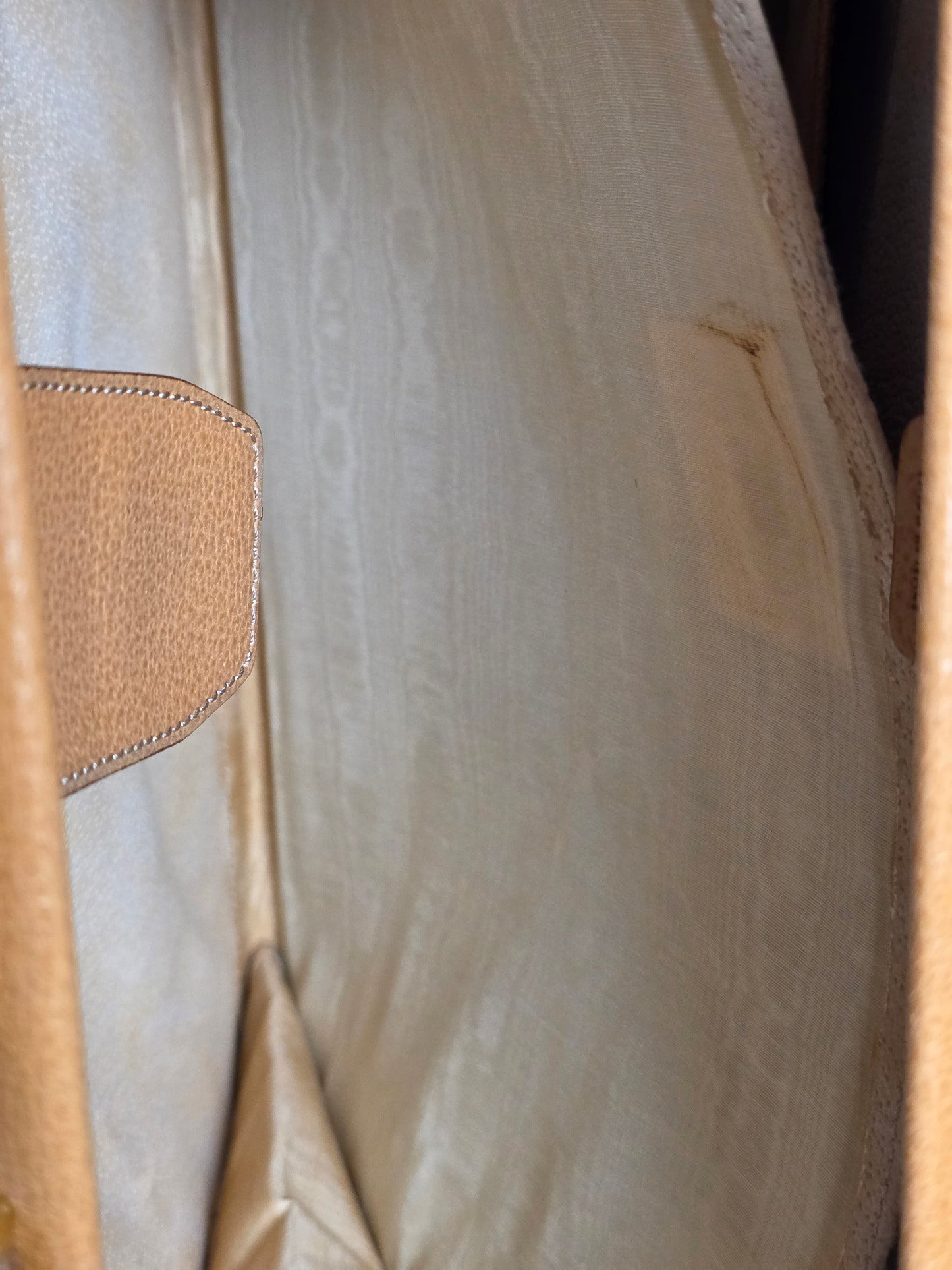 CELINE VINTAGE DULLES TAN BRIEFCASE "DOCTOR" BAG