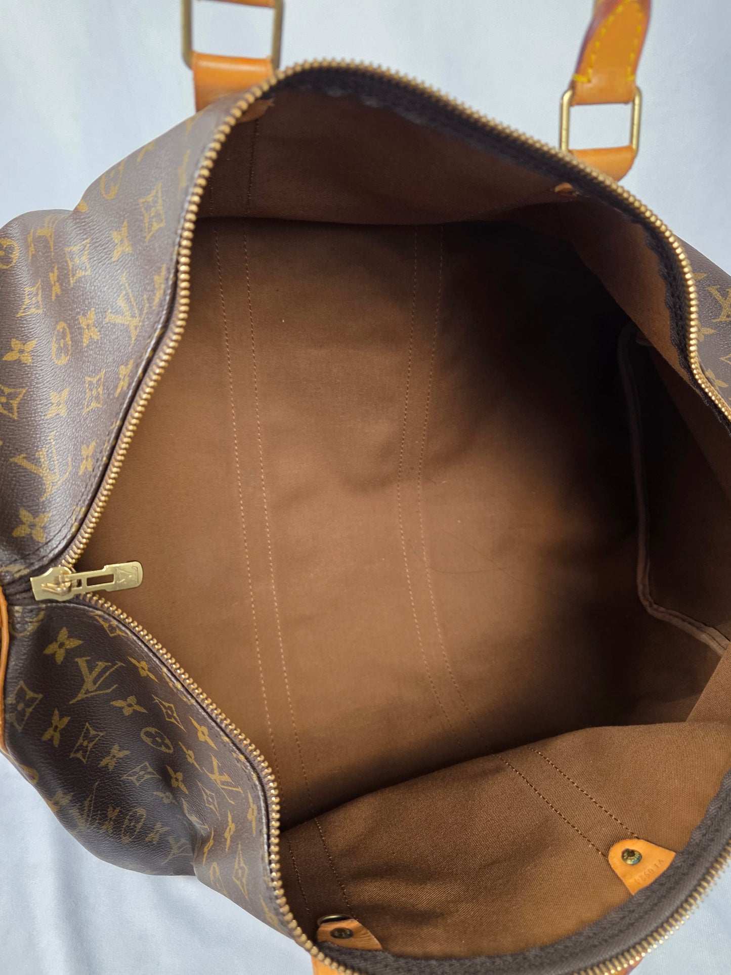 LOUIS VUITTON VINTAGE MONOGRAM KEEPALL W/ LOCK ONLY