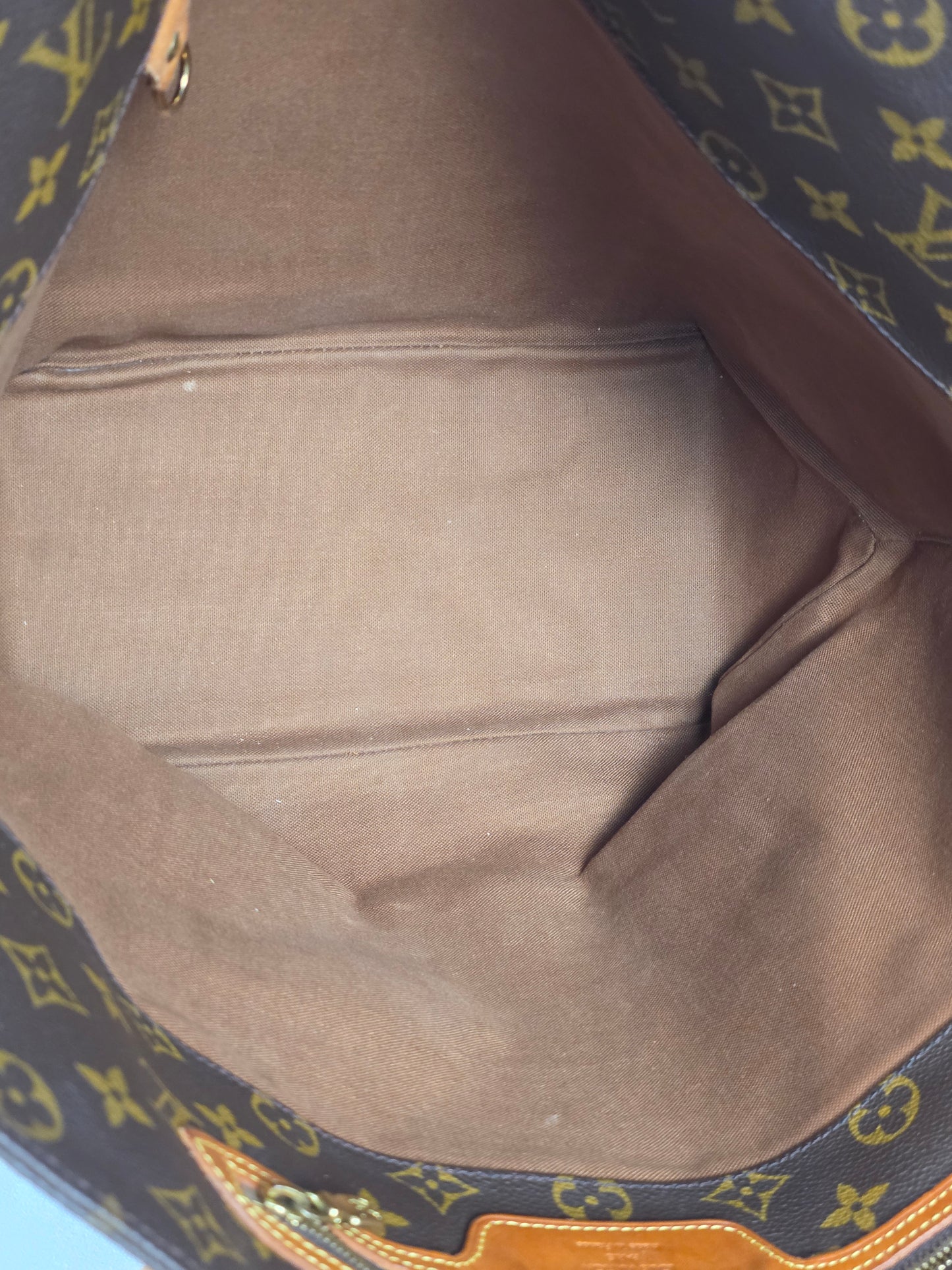 LOUIS VUITTON VINTAGE MONOGRAM SAC SHOPPING TOTE