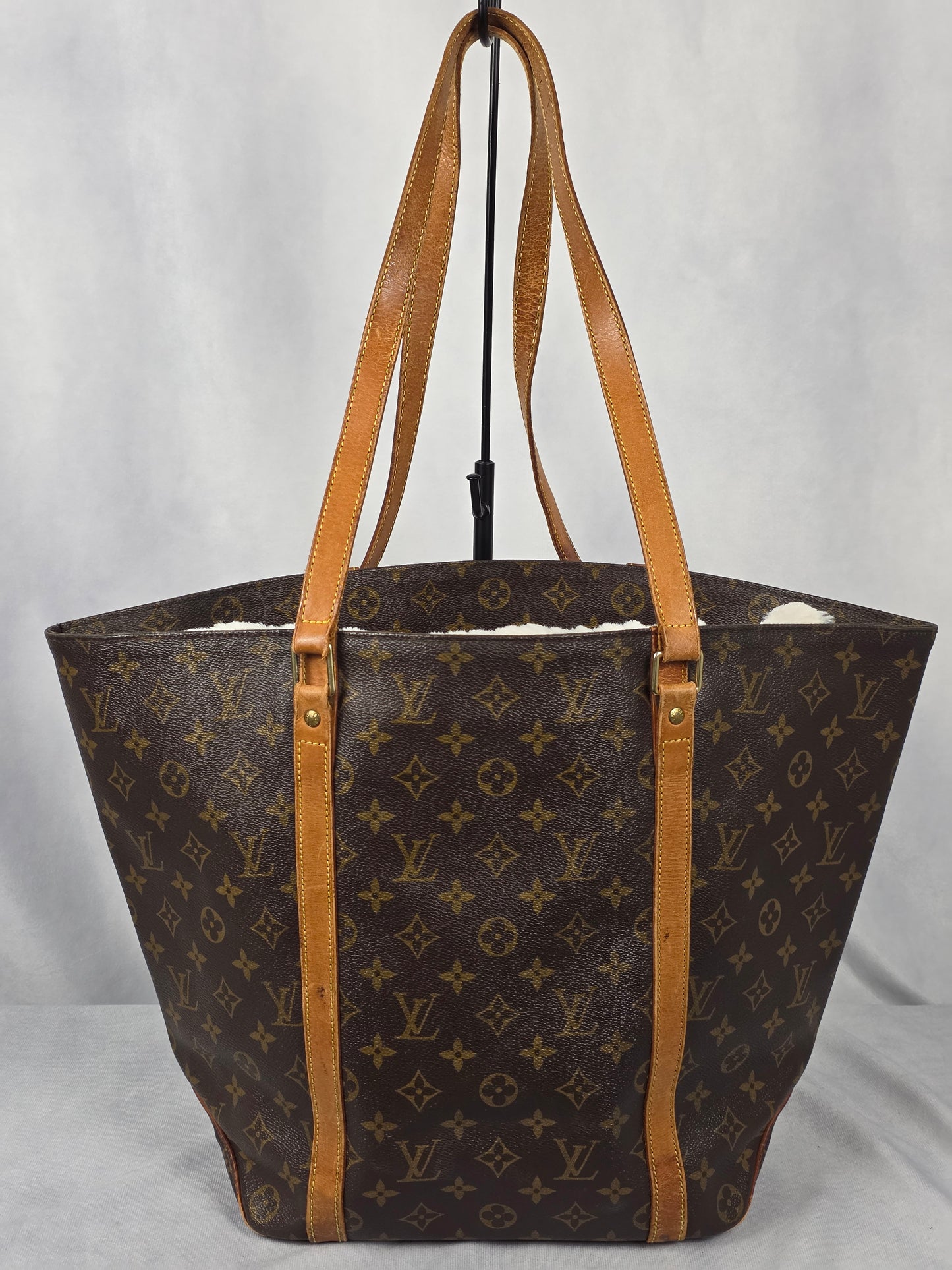 LOUIS VUITTON VINTAGE MONOGRAM SAC SHOPPING TOTE