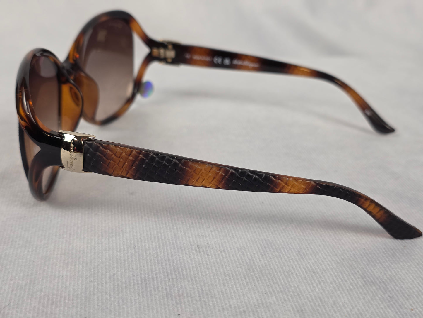FERRAGAMO TORTOISE SHELL SUNGLASSES