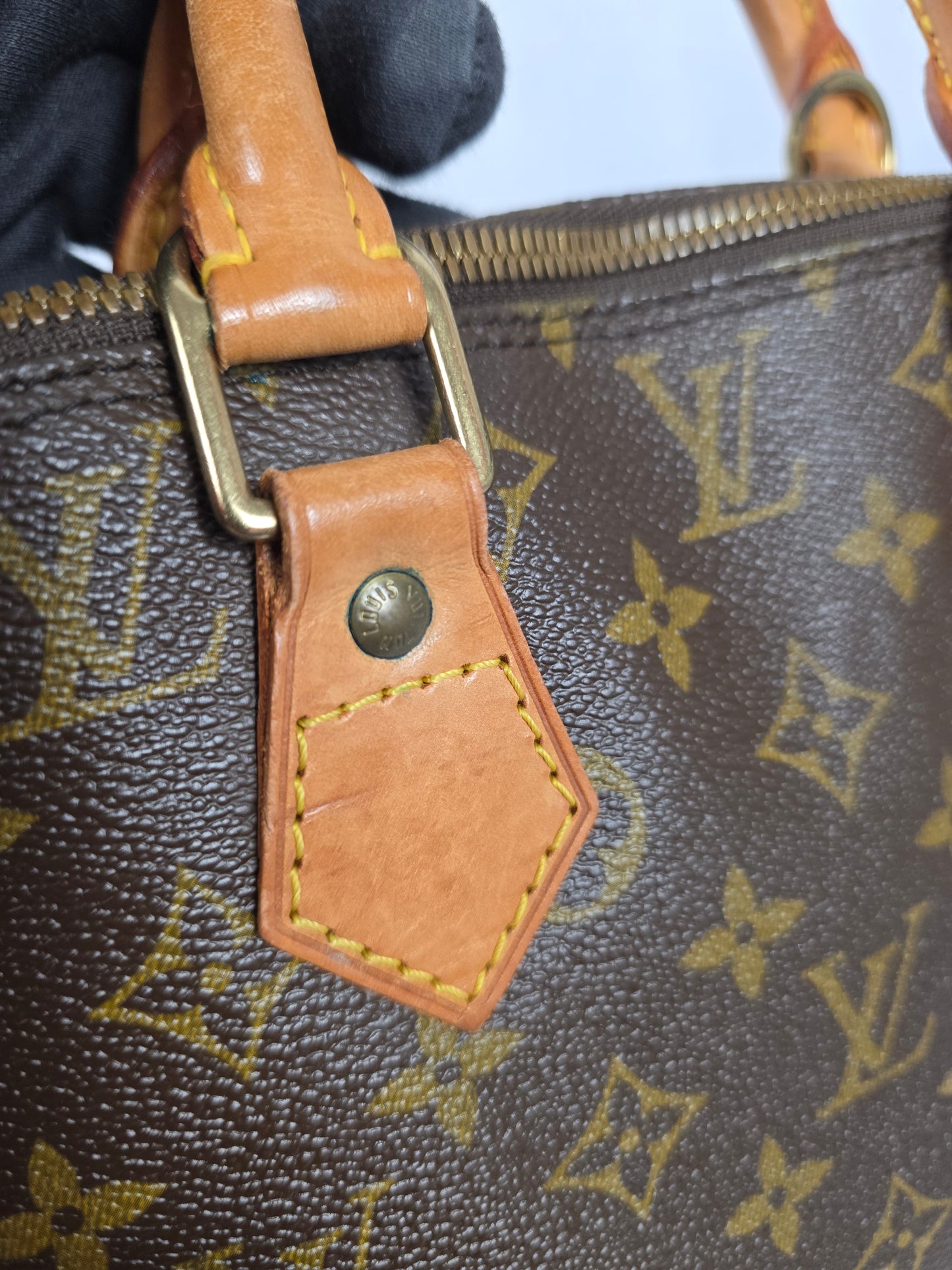 LOUIS VUITTON VINTAGE MONOGRAM ALMA PM HANDBAG