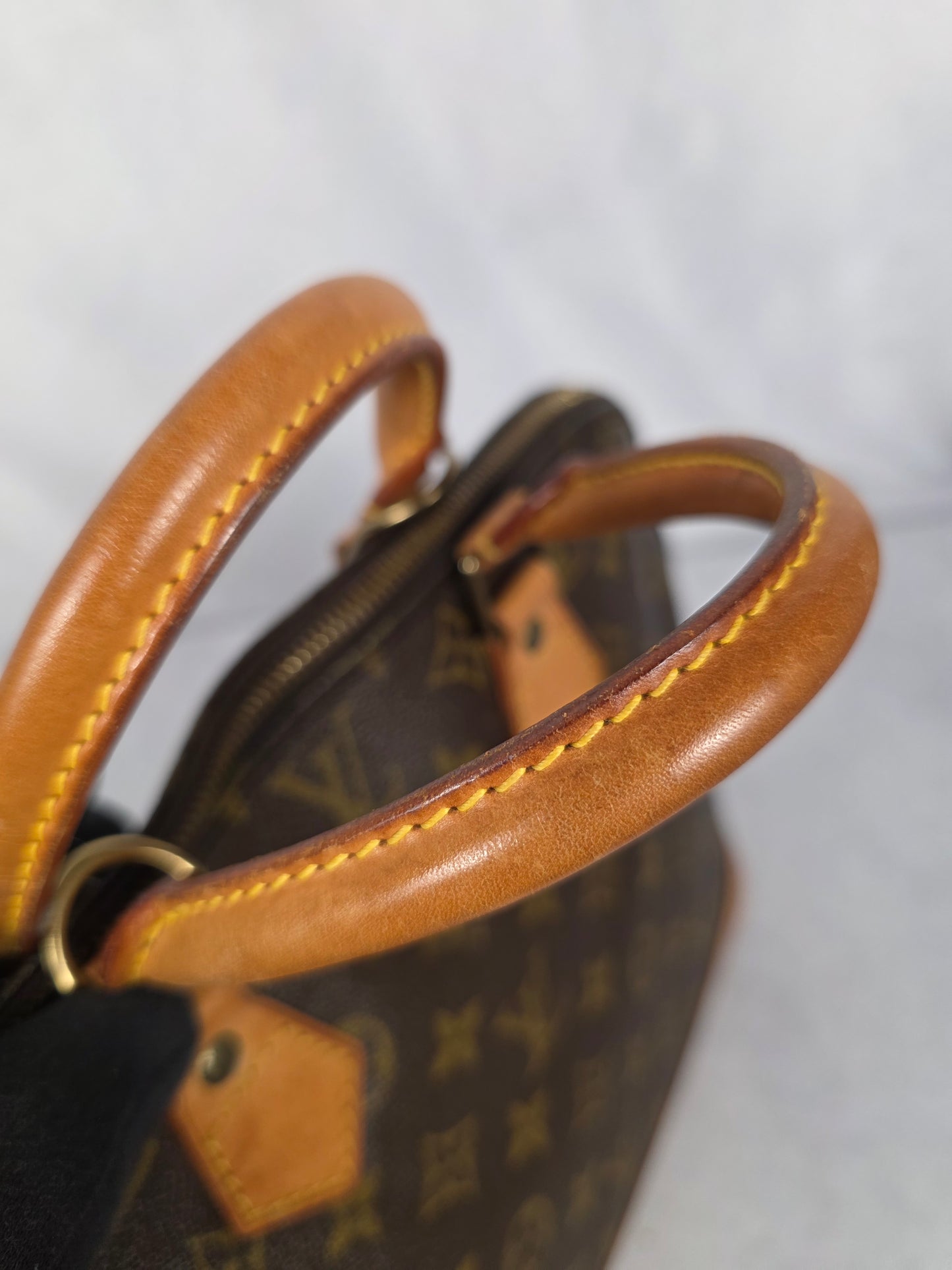 LOUIS VUITTON VINTAGE MONOGRAM ALMA PM HANDBAG