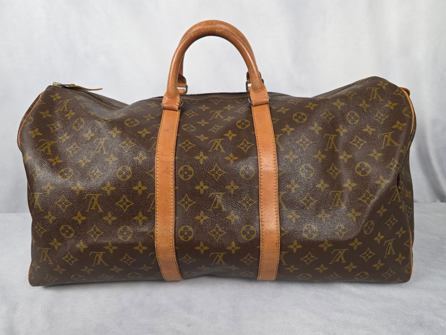 Louis Vuitton Vintage Monogram Canvas Keepall 55