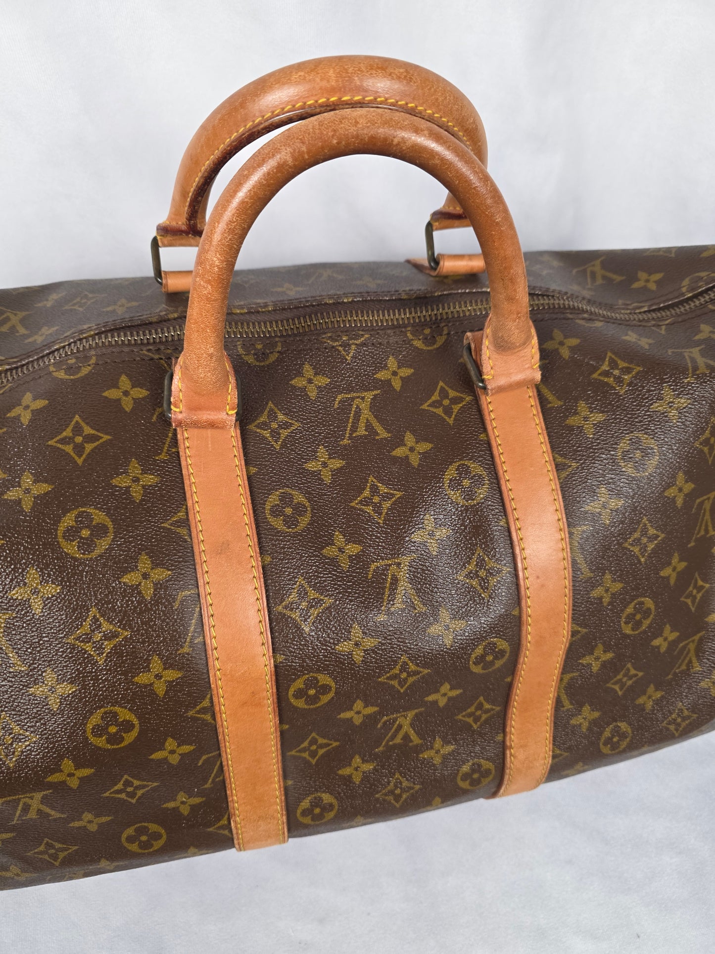 Louis Vuitton Vintage Monogram Canvas Keepall 55