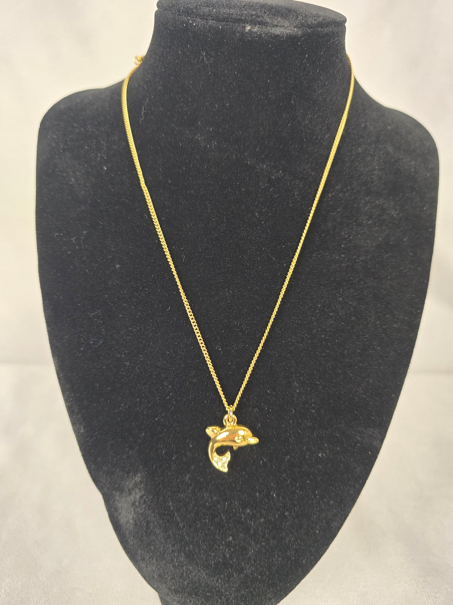 Christian Dior Logo Heart Necklace