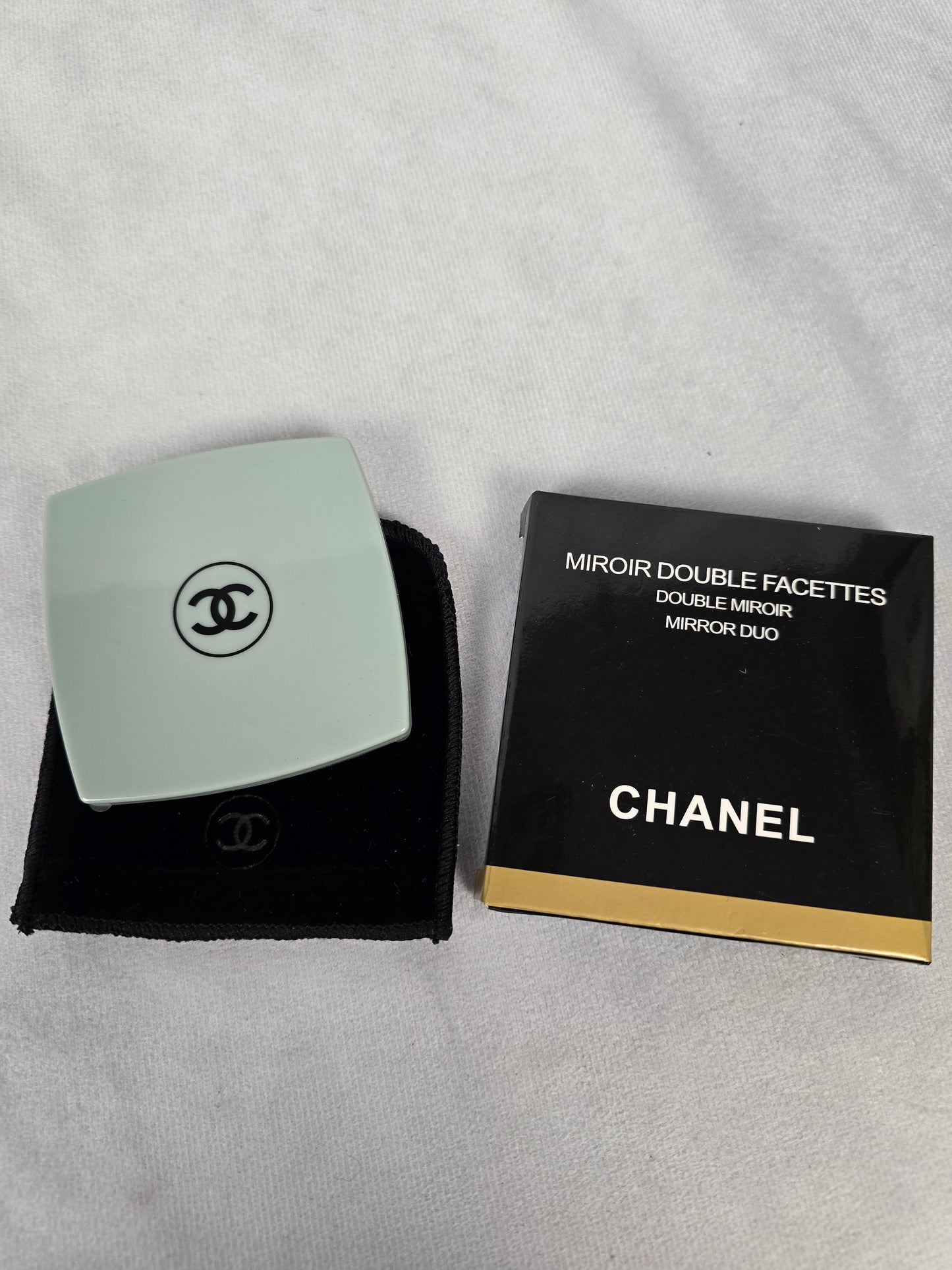 GWP Chanel Blue Compact Mirror Duo Compact