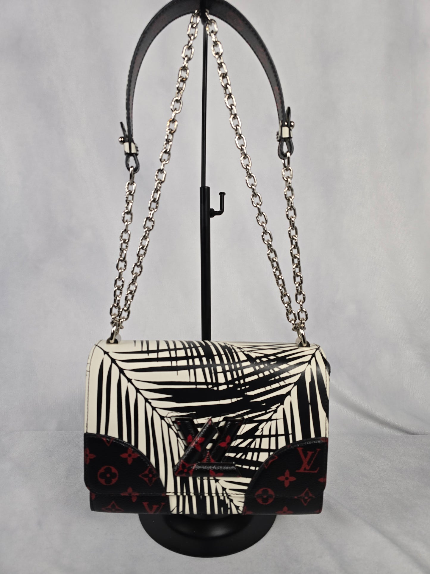 Louis Vuitton Mongram Infrarouge Palm Twist Shoulder MM Bag