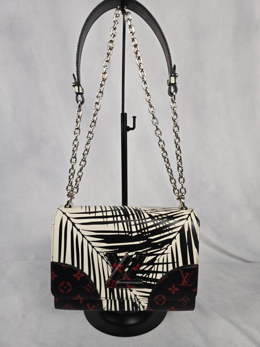 Louis Vuitton Mongram Infrarouge Palm Twist Shoulder MM Bag