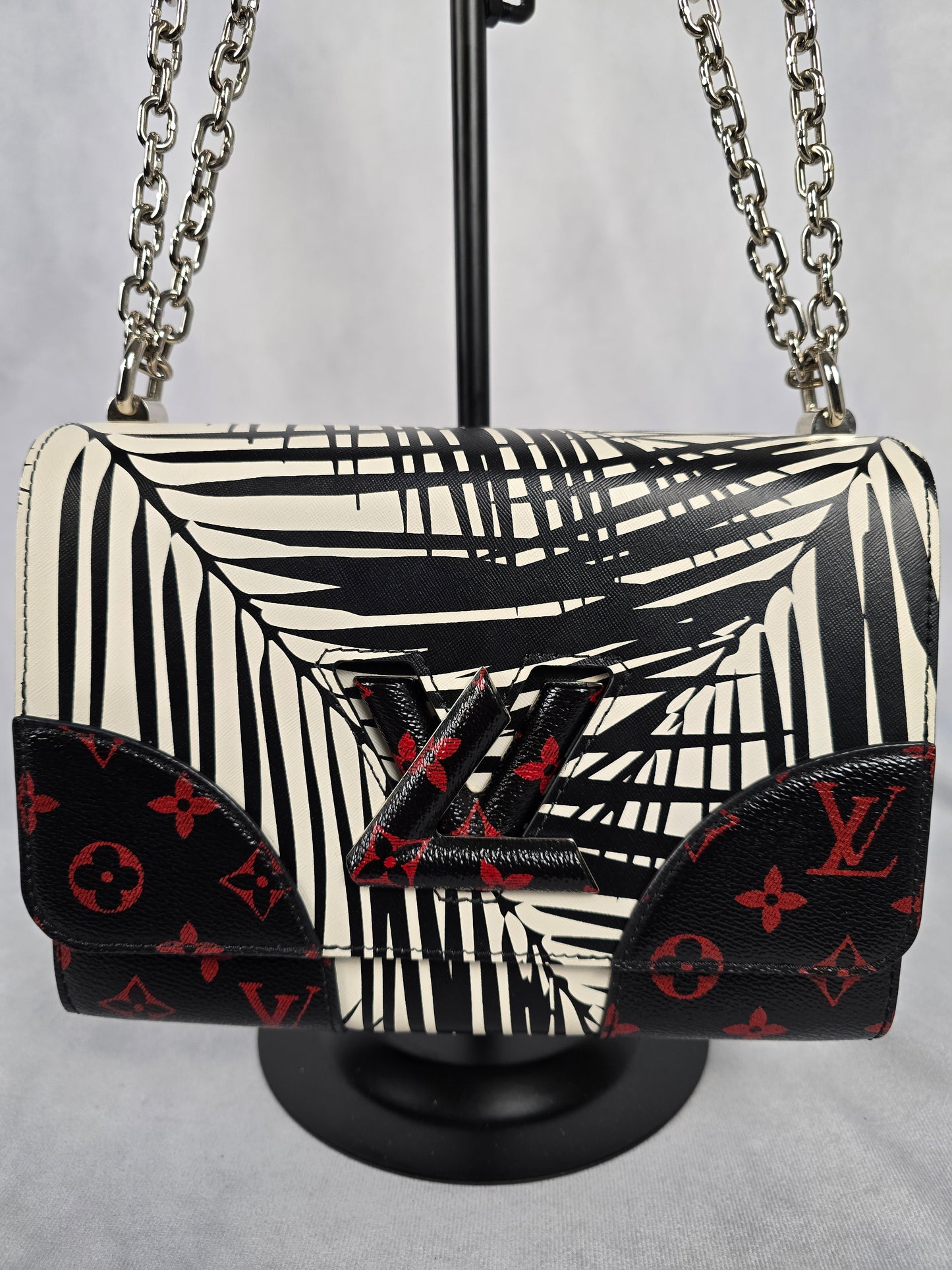 Louis Vuitton Mongram Infrarouge Palm Twist Shoulder MM Bag