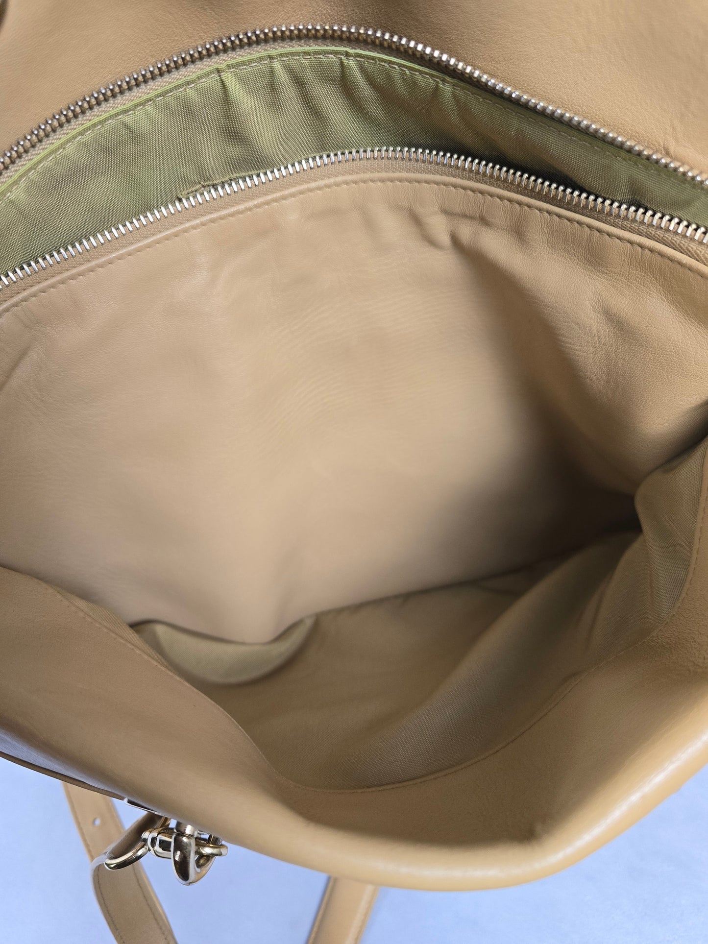 Christian Dior Cannage GranvilleTan  Leather Two-Way Tote