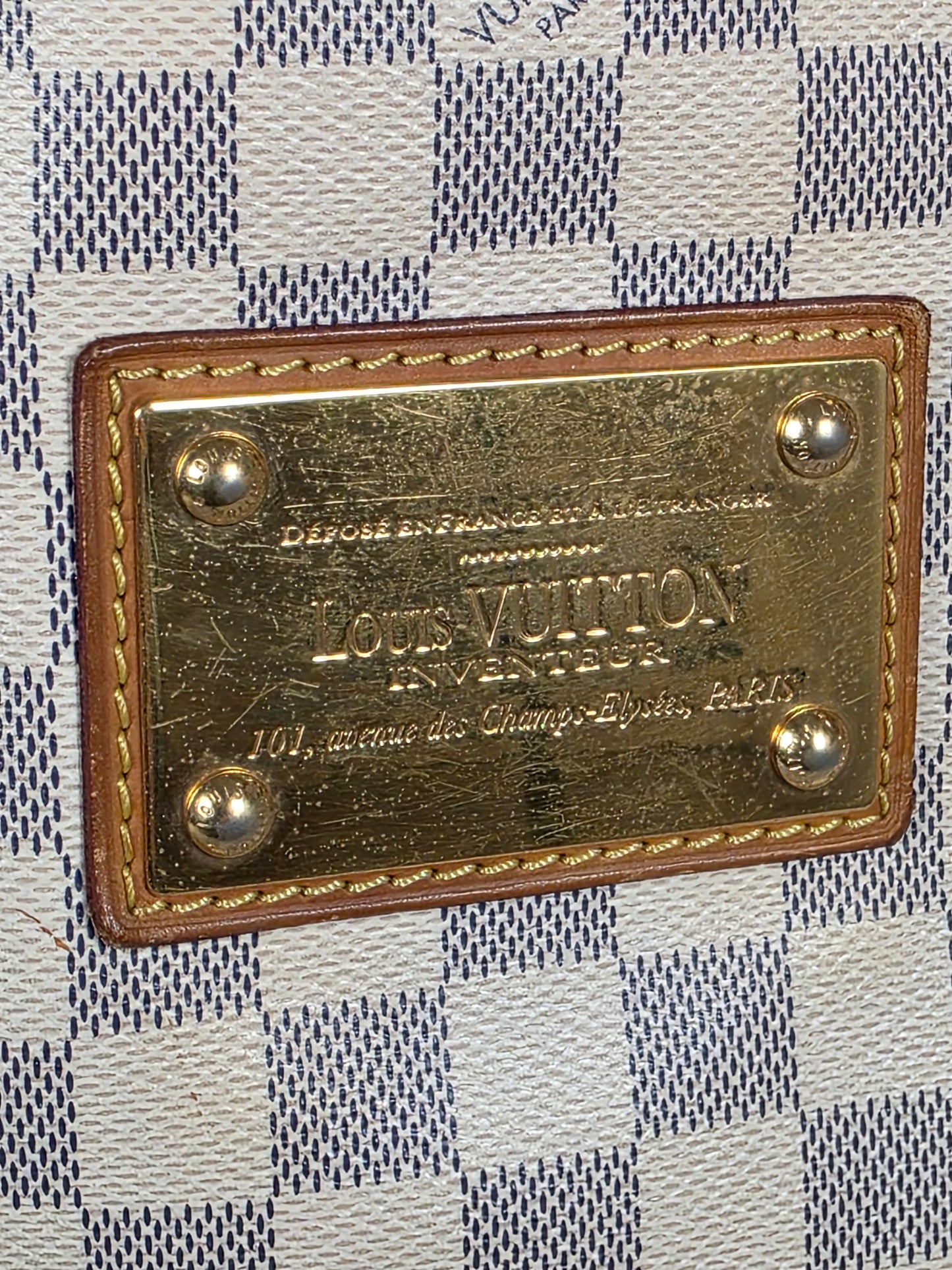 Louis Vuitton Hampstead MM Damier Azur Tote