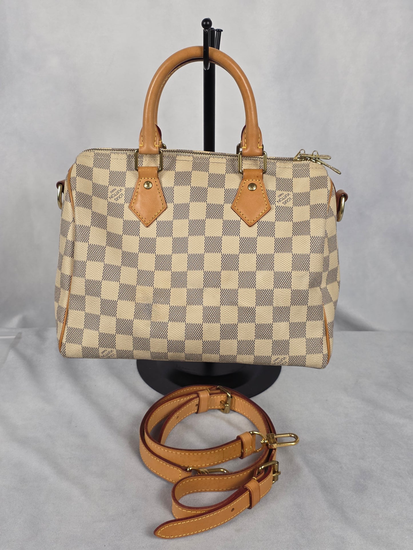 Louis Vuitton Damier Azur Speedy 25 Bandouliere