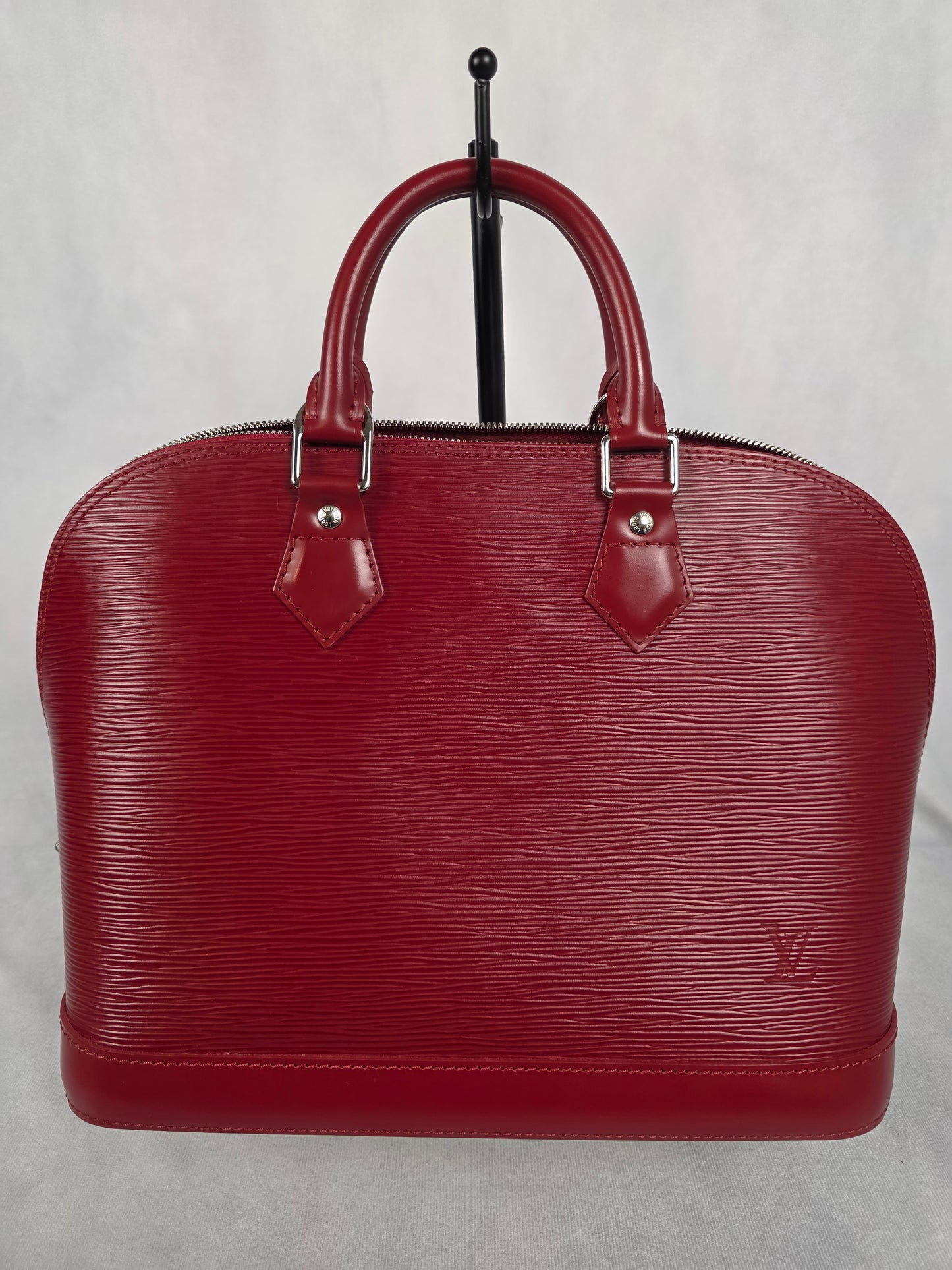 Louis Vuitton Red Epi Alma PM
