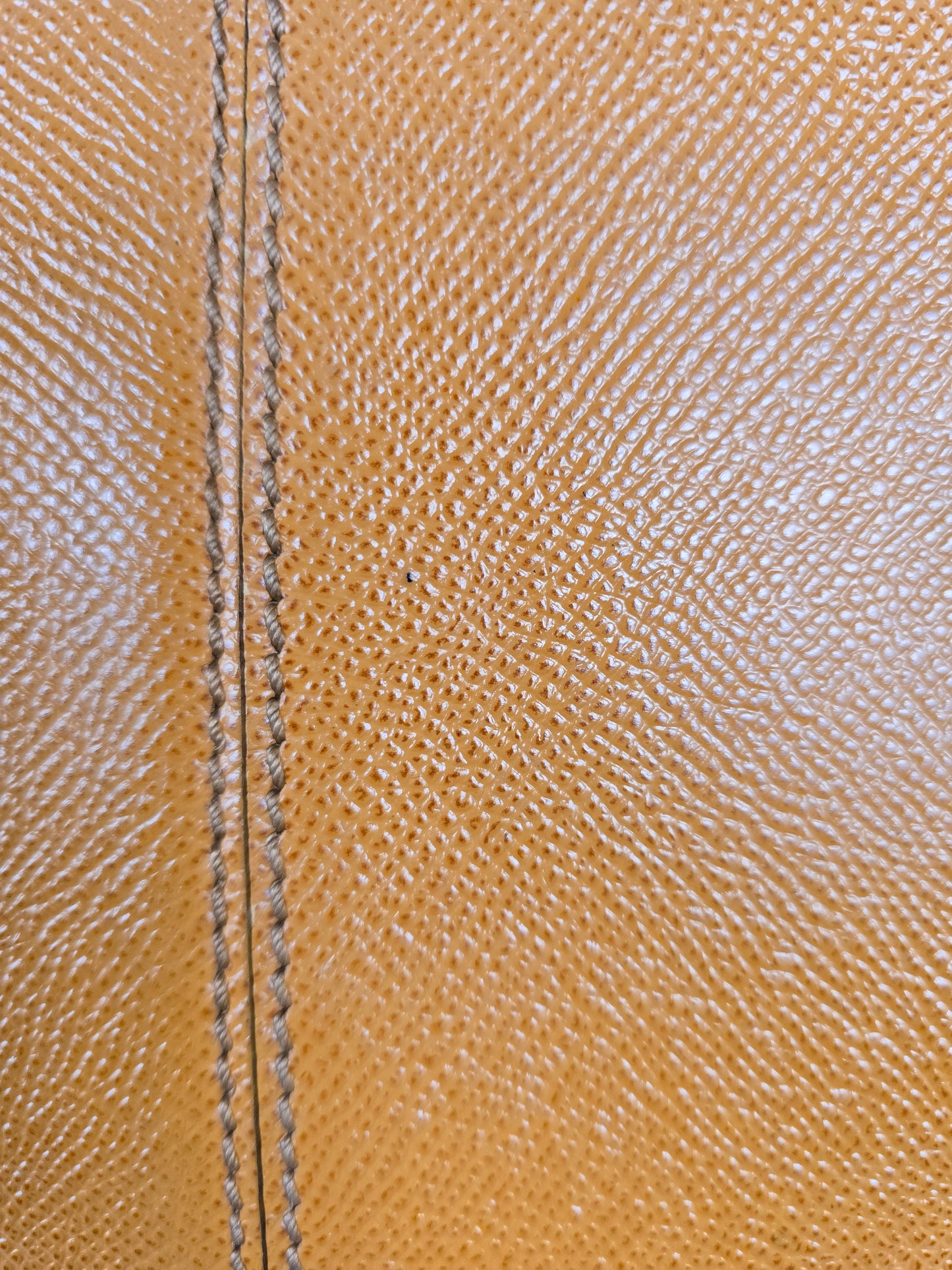 Chanel Tan Leather Tote with Tortoise Shell Tag