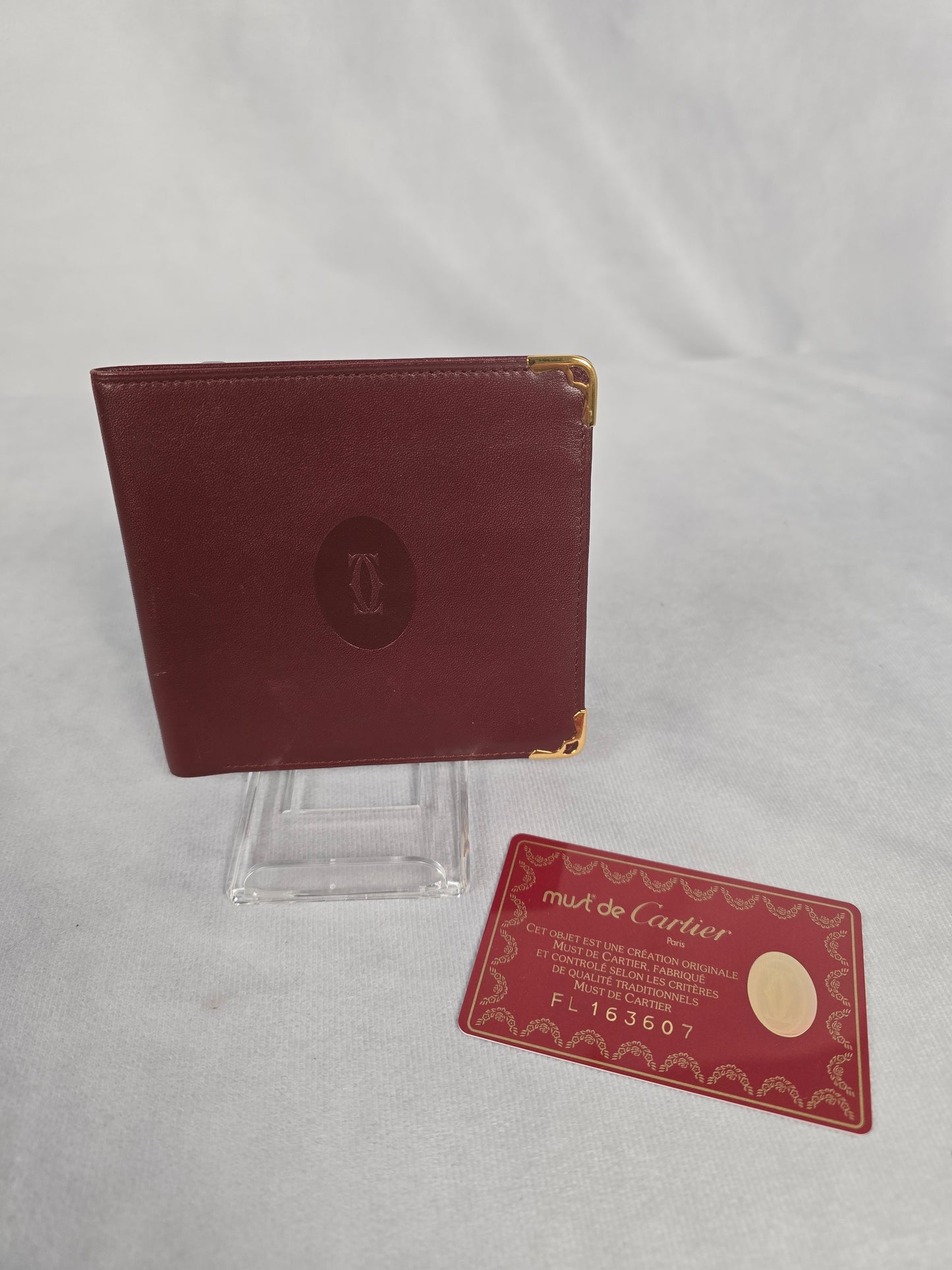 Cartier Must de Bi-Fold Wallet