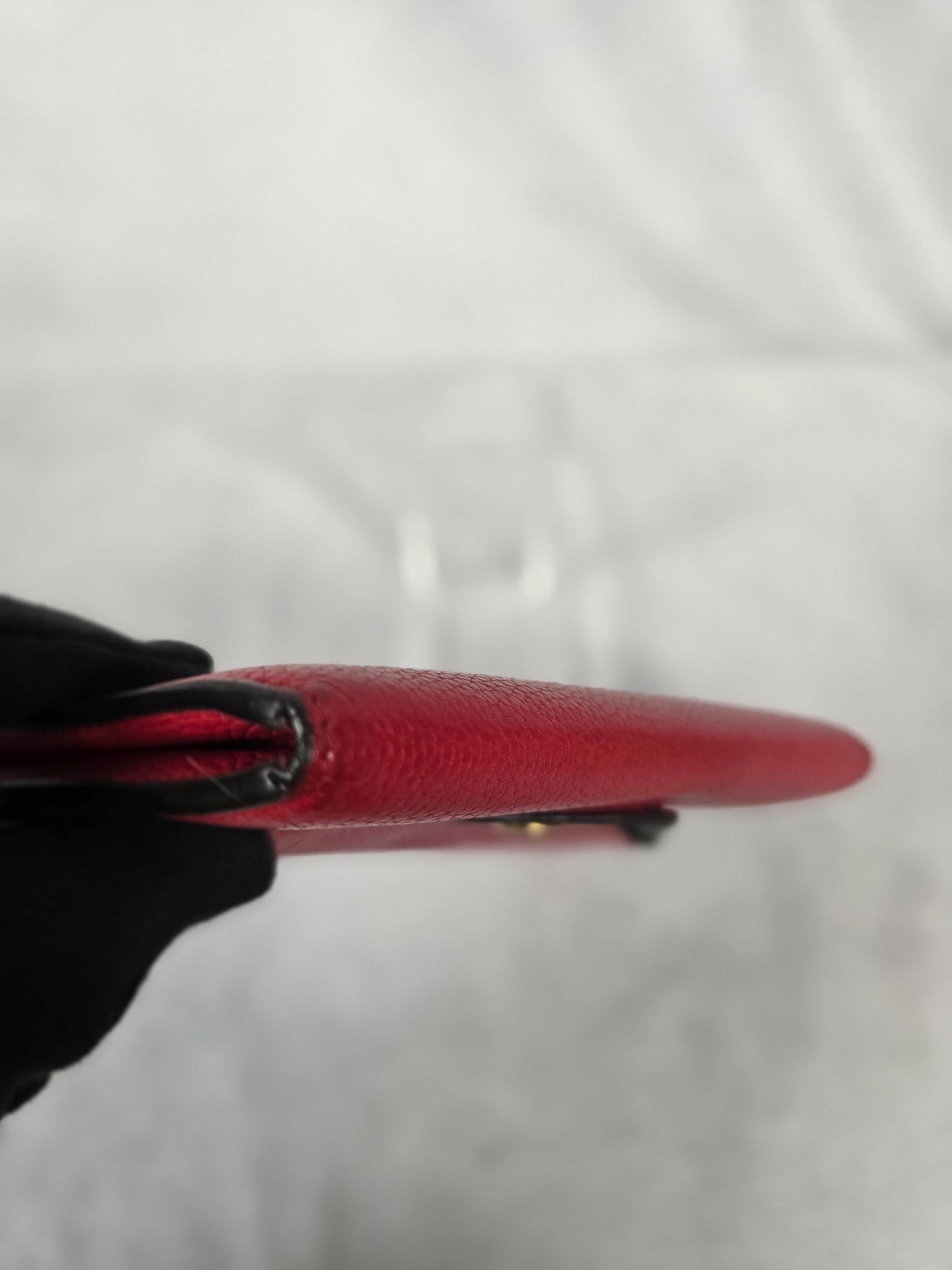 Louis Vuitton Monogram Double V Wallet in Red Leather and LV Coated Canvas