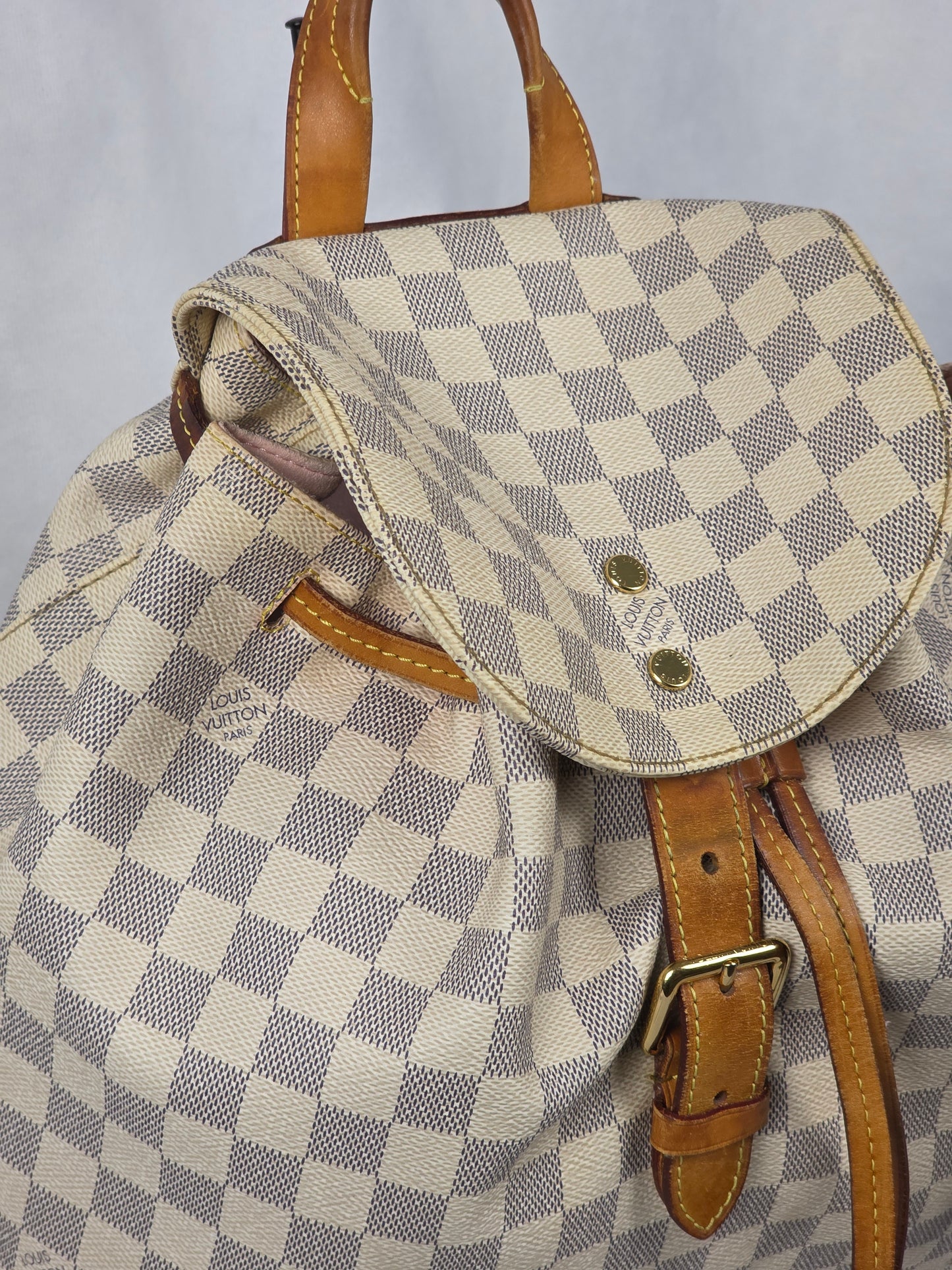 Louis Vuitton Damier Azur Sperone Backpack
