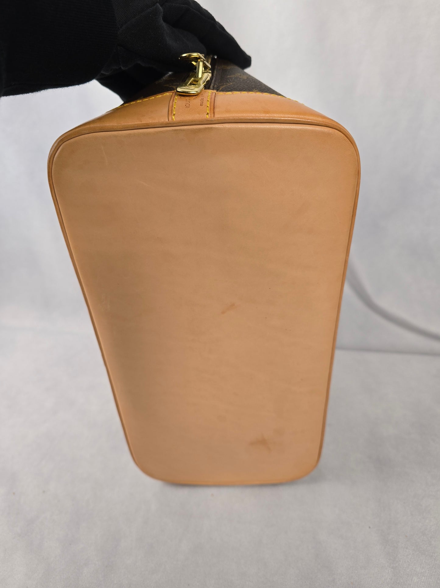 Louis Vuitton Brown Classic Monogram Canvas Alma PM