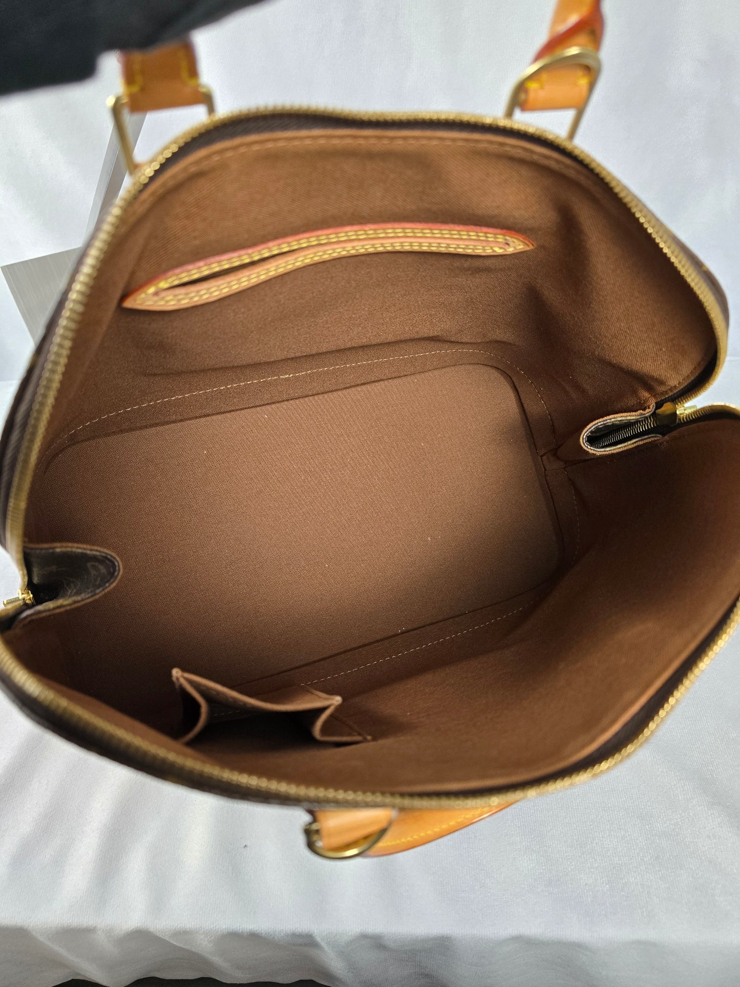 Louis Vuitton Brown Classic Monogram Canvas Alma PM