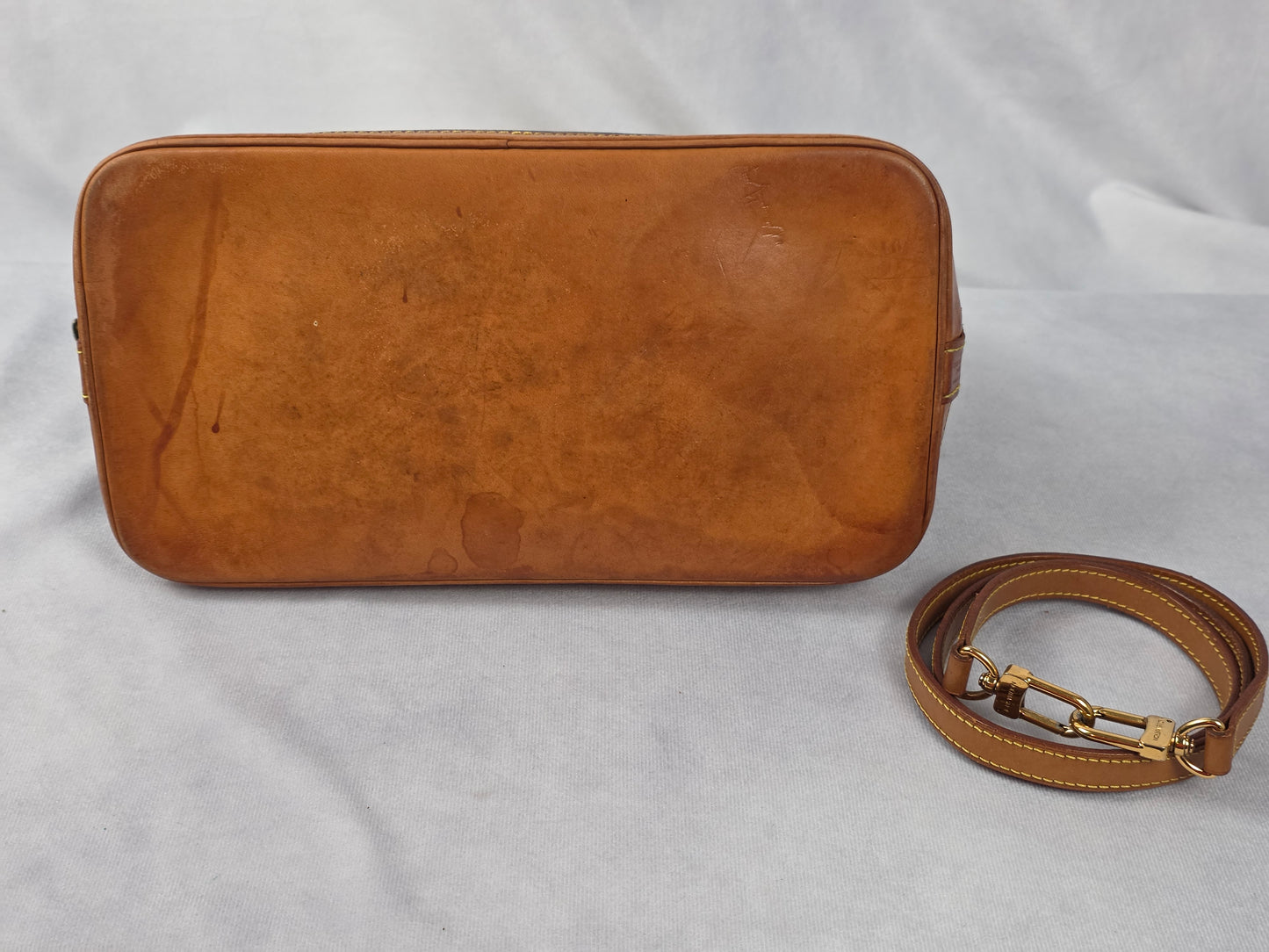 LOUIS VUITTON VINTAGE MONOGRAM ALMA PM HANDBAG