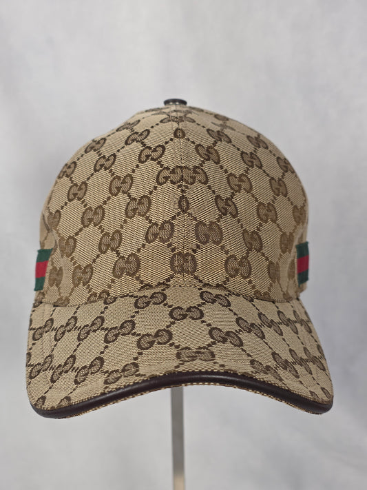 Gucci Original GG Baseball Hat, Size XL