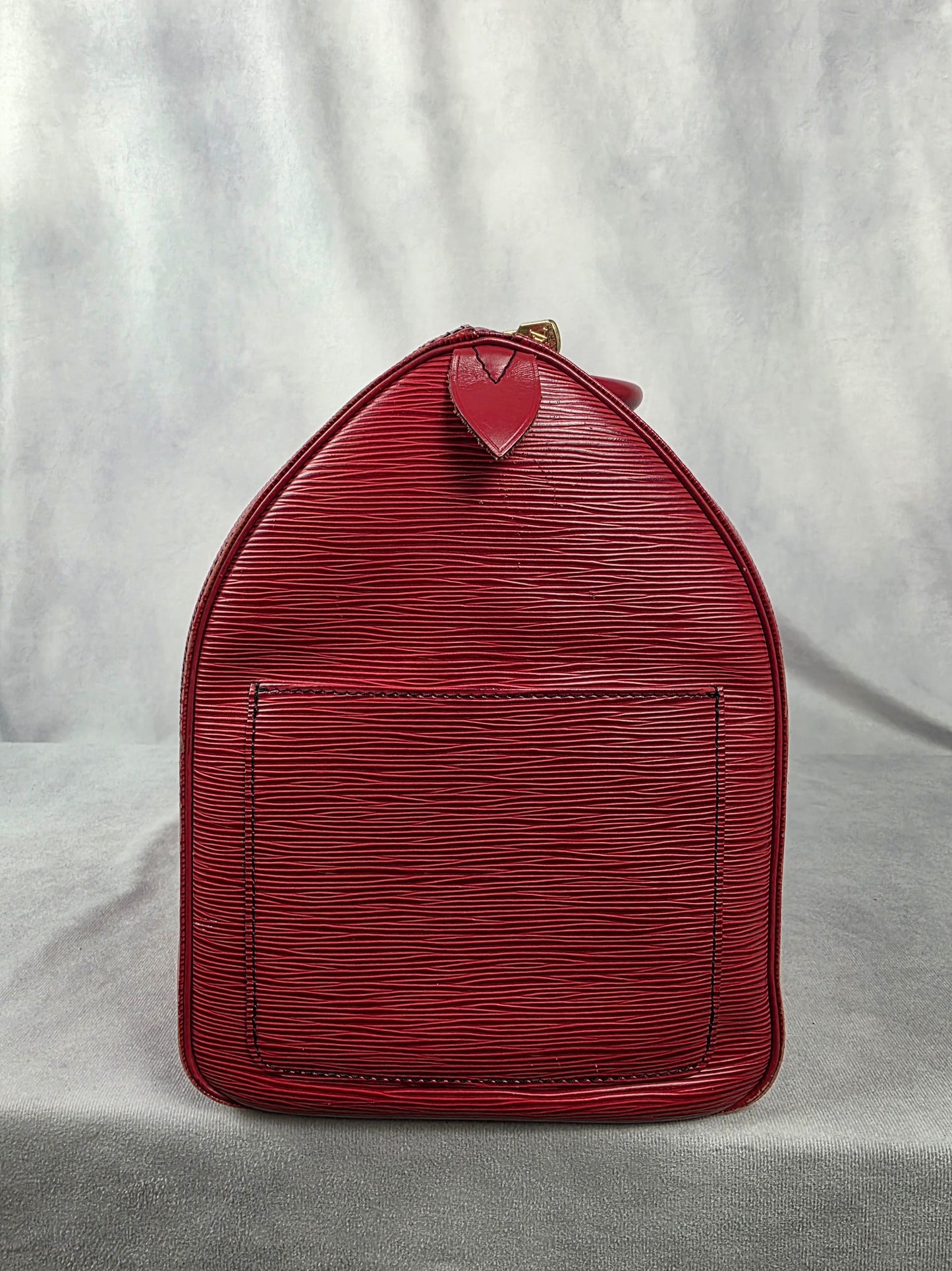 Louis Vuitton Vintage Red Epi Keepall 50