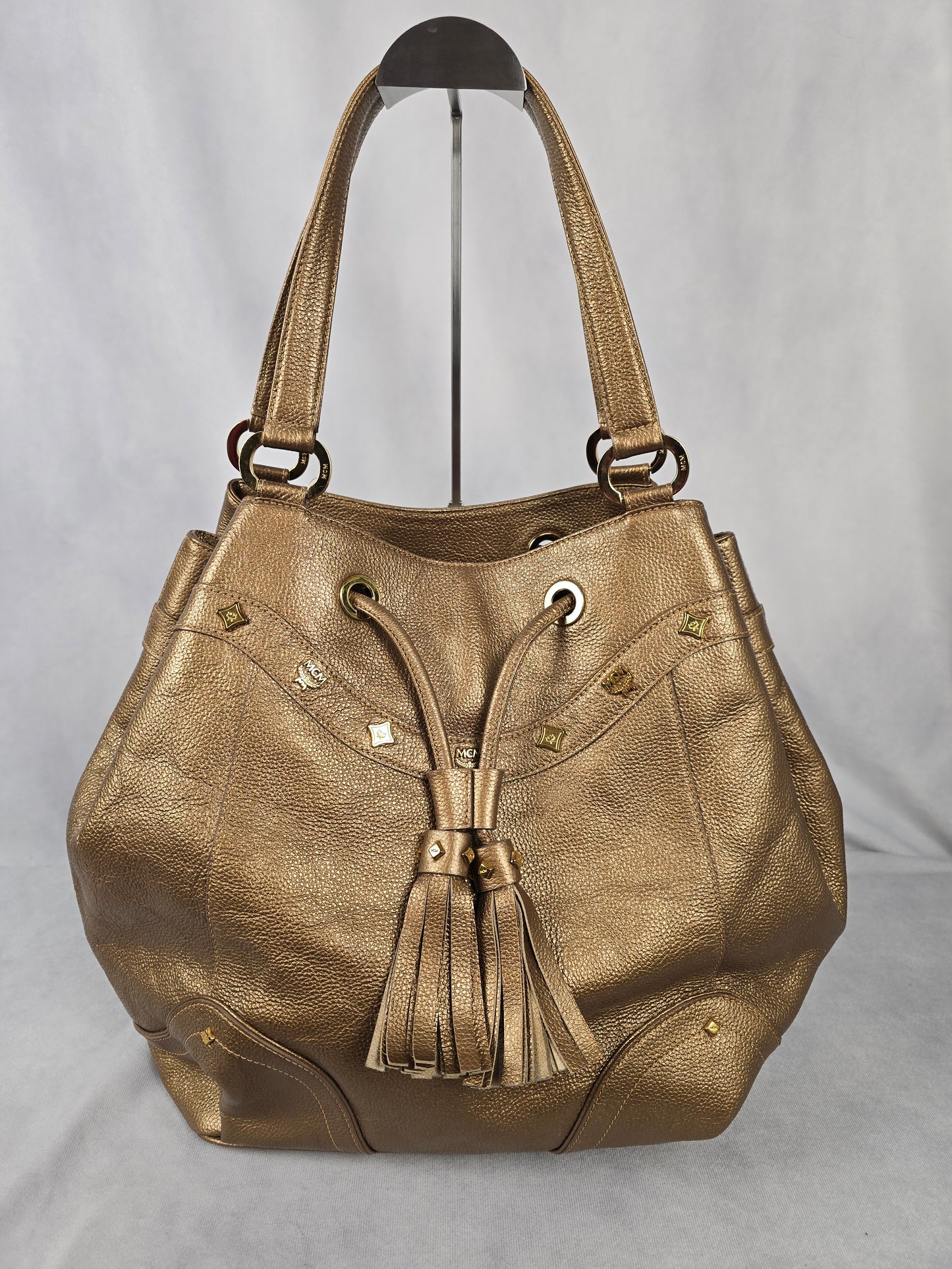 MCM Limited Edition Gold Tote