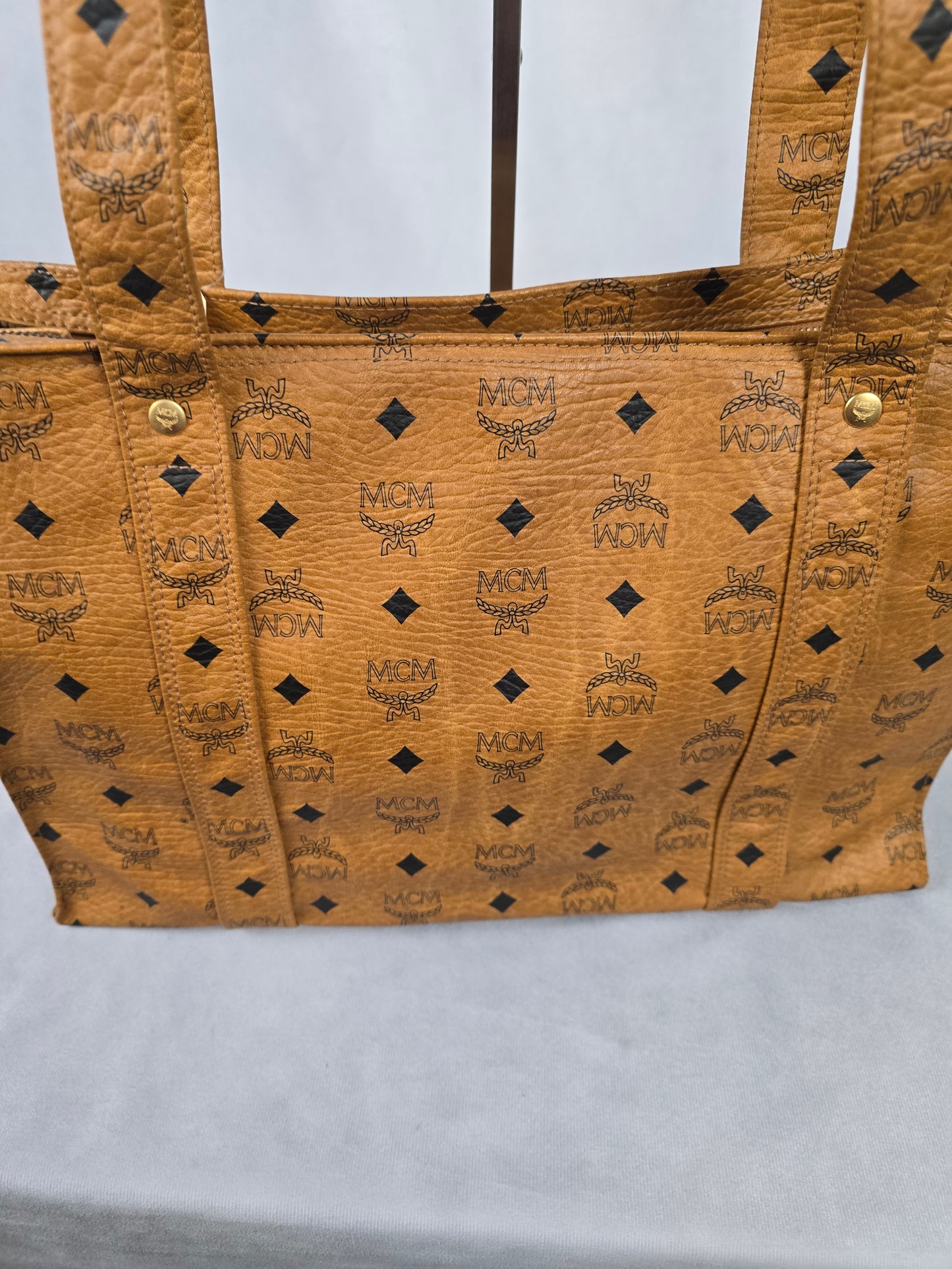 MCM Visetos Monogram Tote