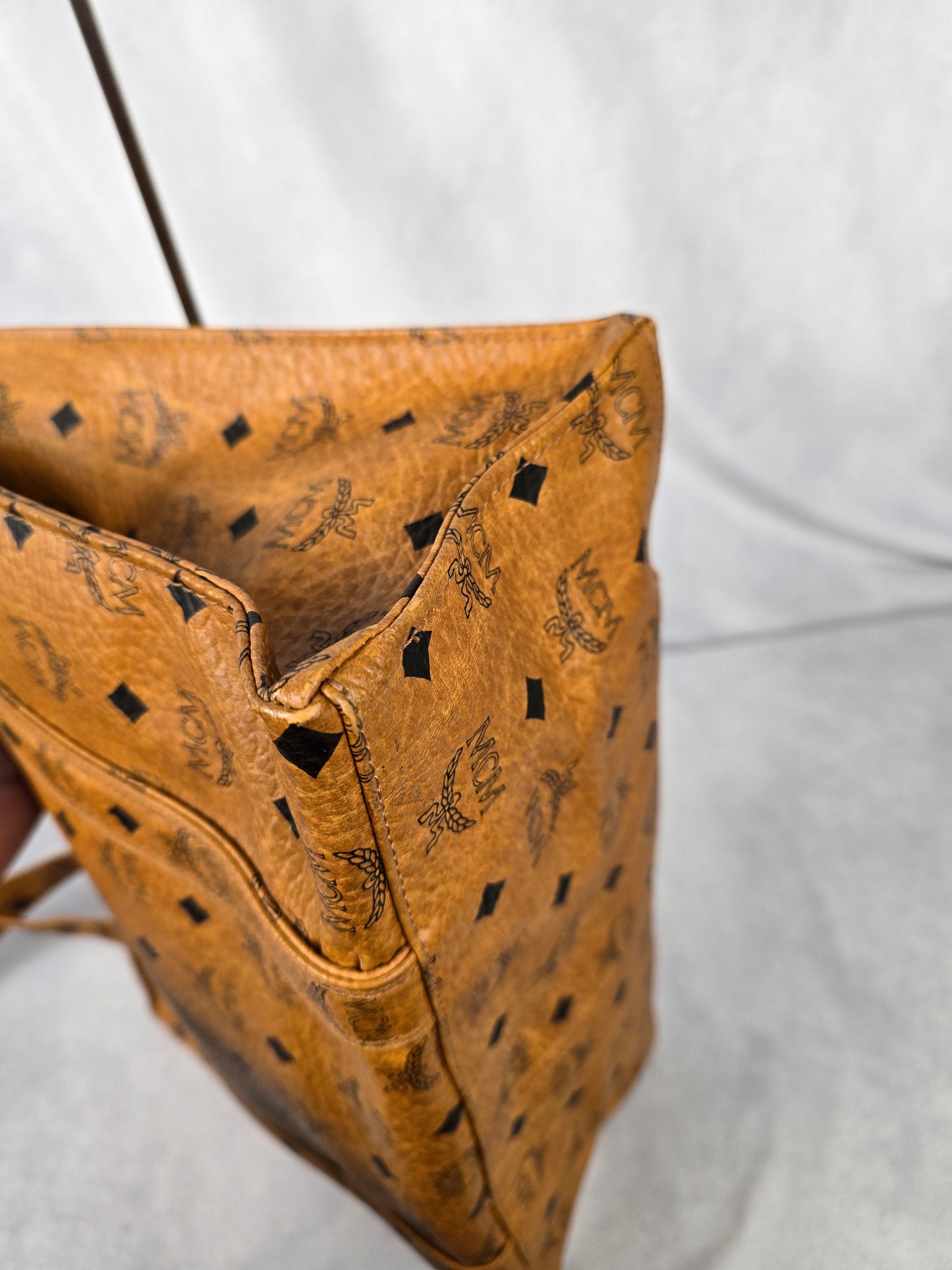 MCM Visetos Monogram Tote