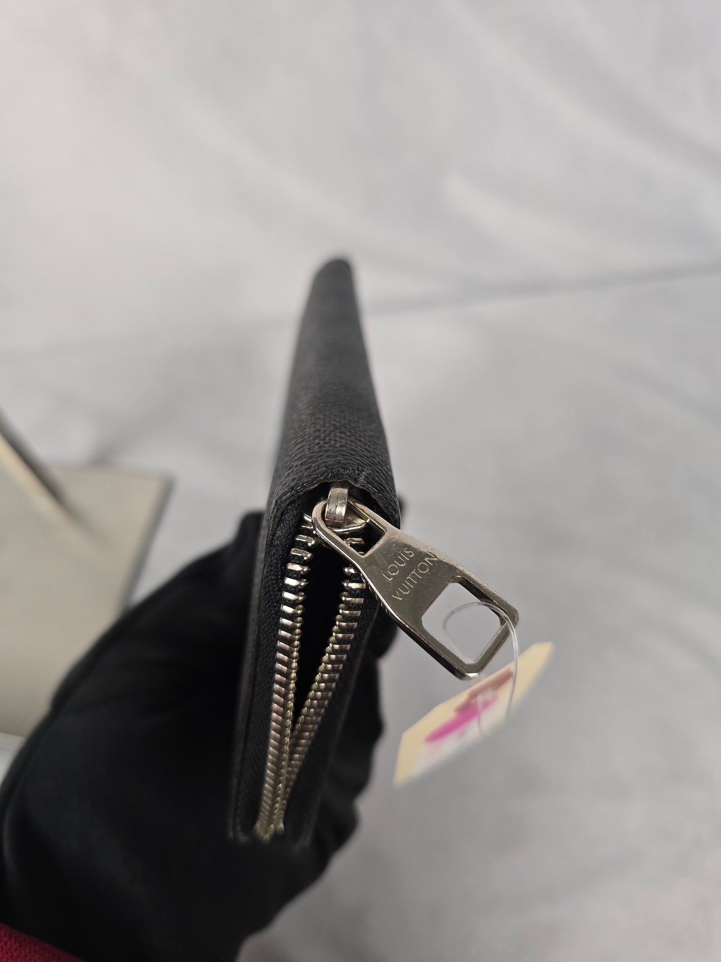 Louis Vuitton Damier Graphite Pattern Zippy Wallet