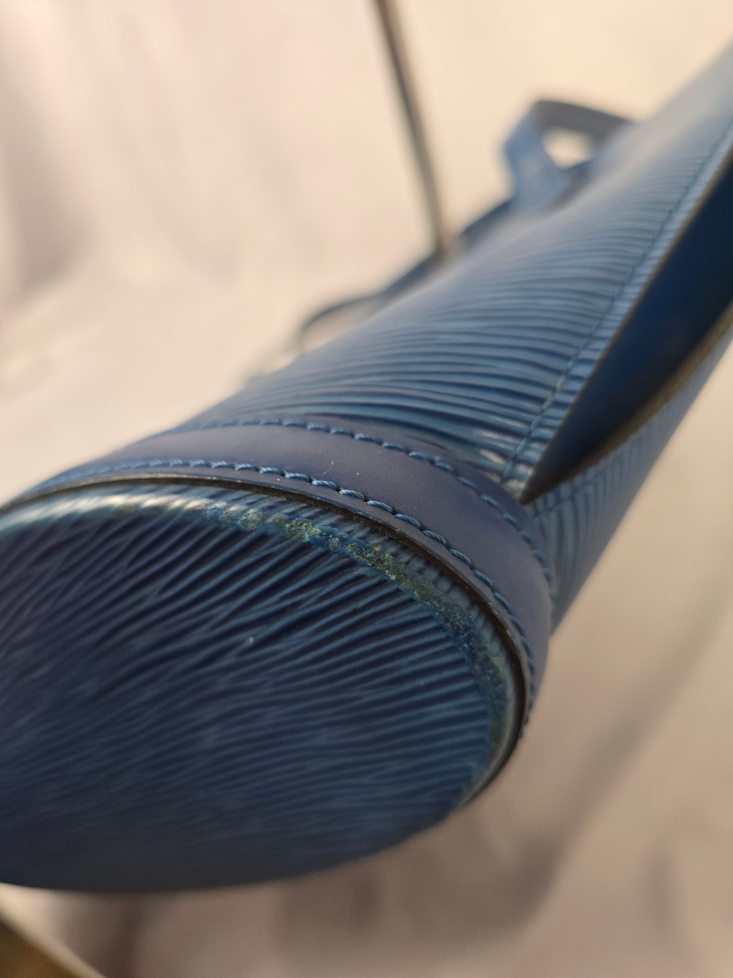 Louis Vuitton St Jacques PM Blue Epi Shoulder Bag