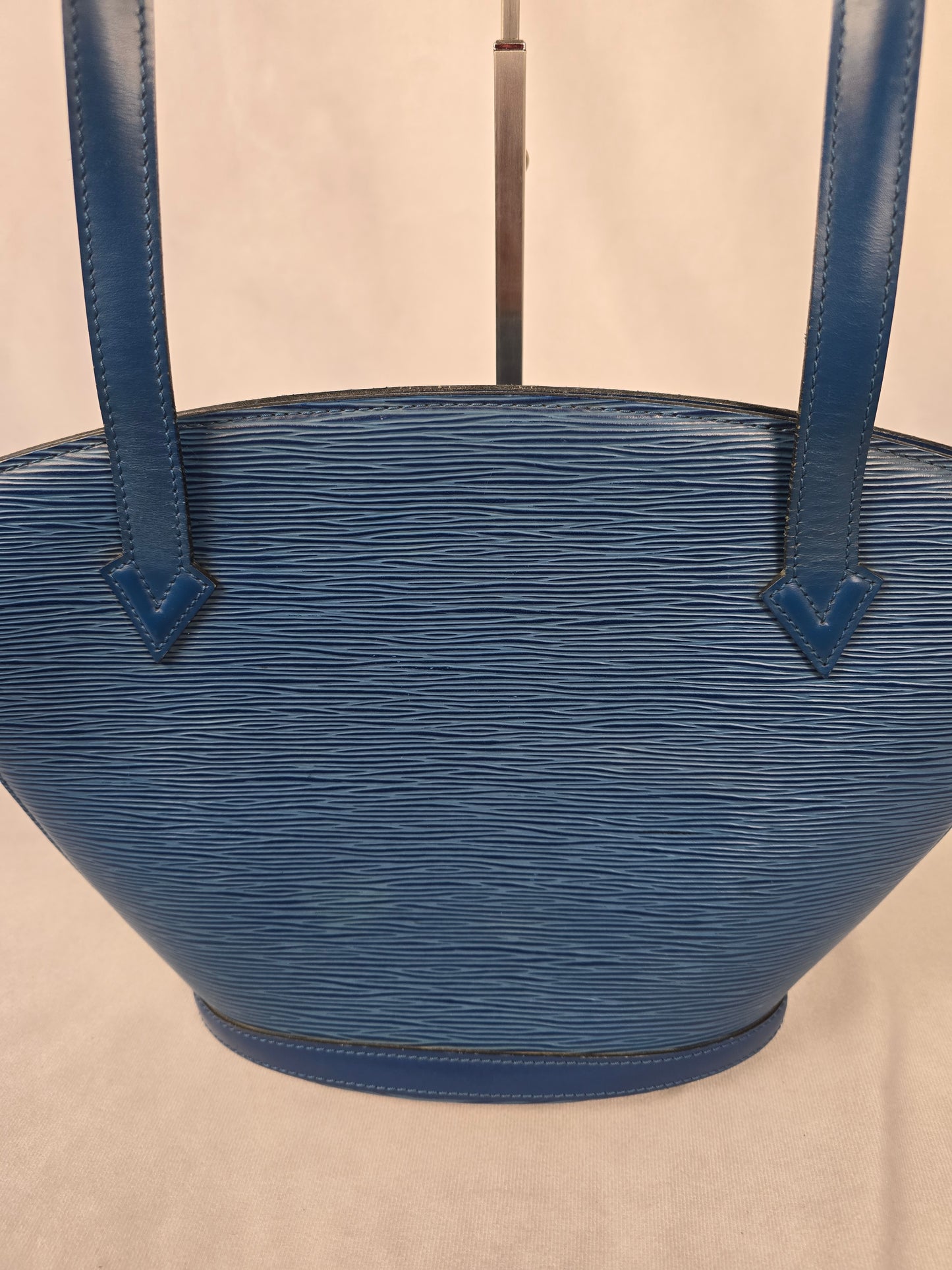 Louis Vuitton St Jacques PM Blue Epi Shoulder Bag