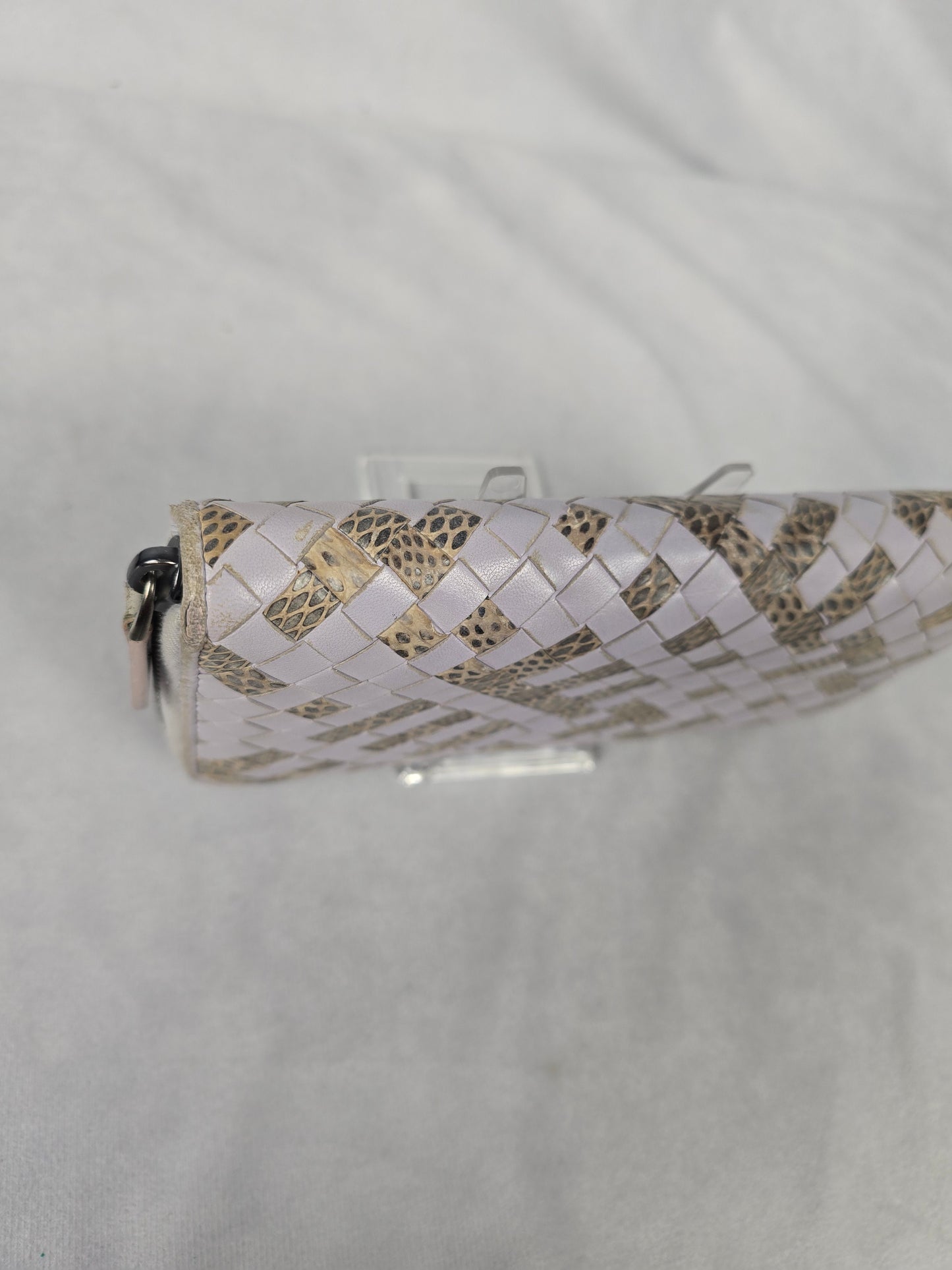 Bottega Veneta Mauve Intrecciato Leather Wallet