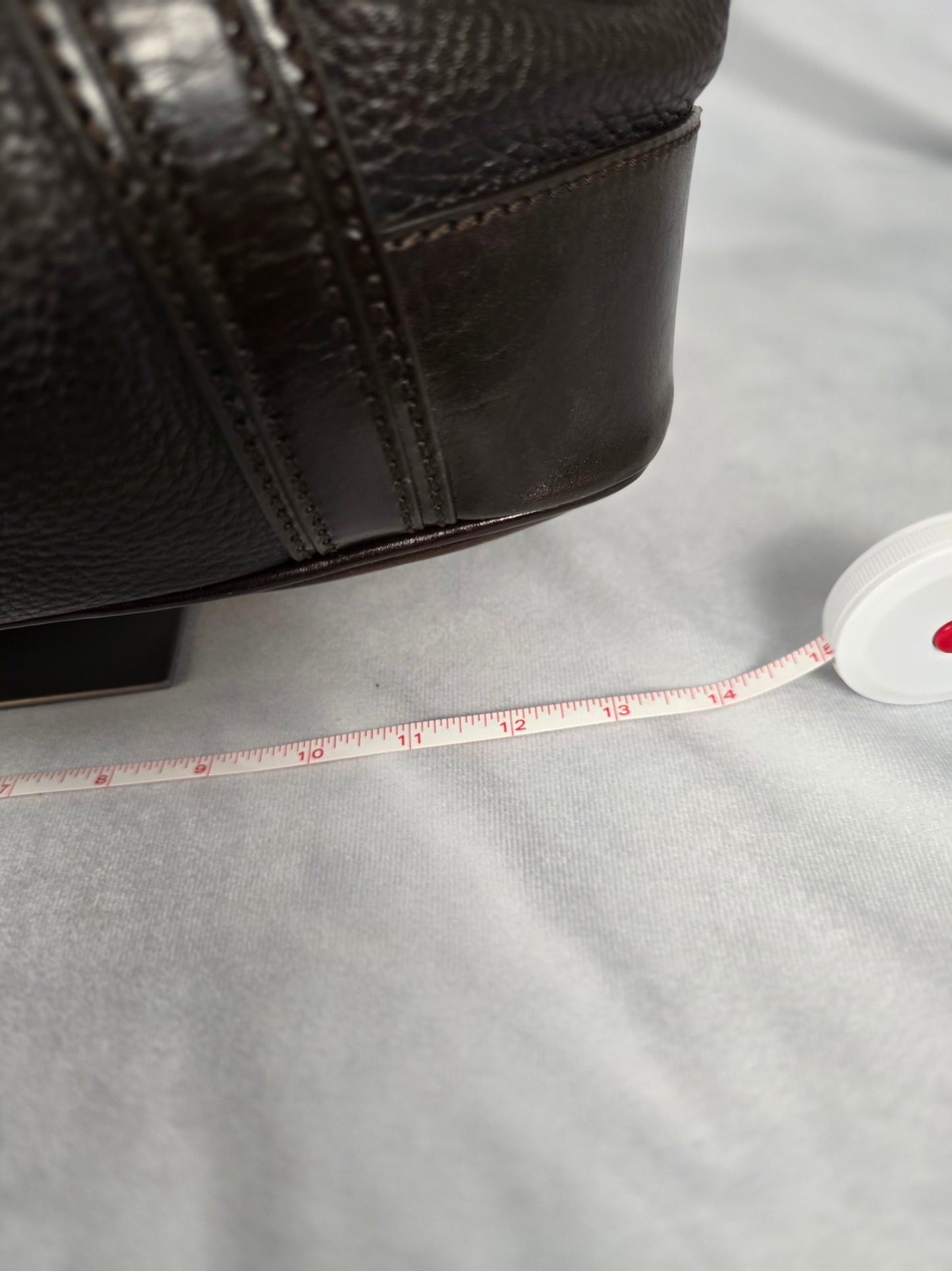 Burberry Brown Leather Two-Way Handbag