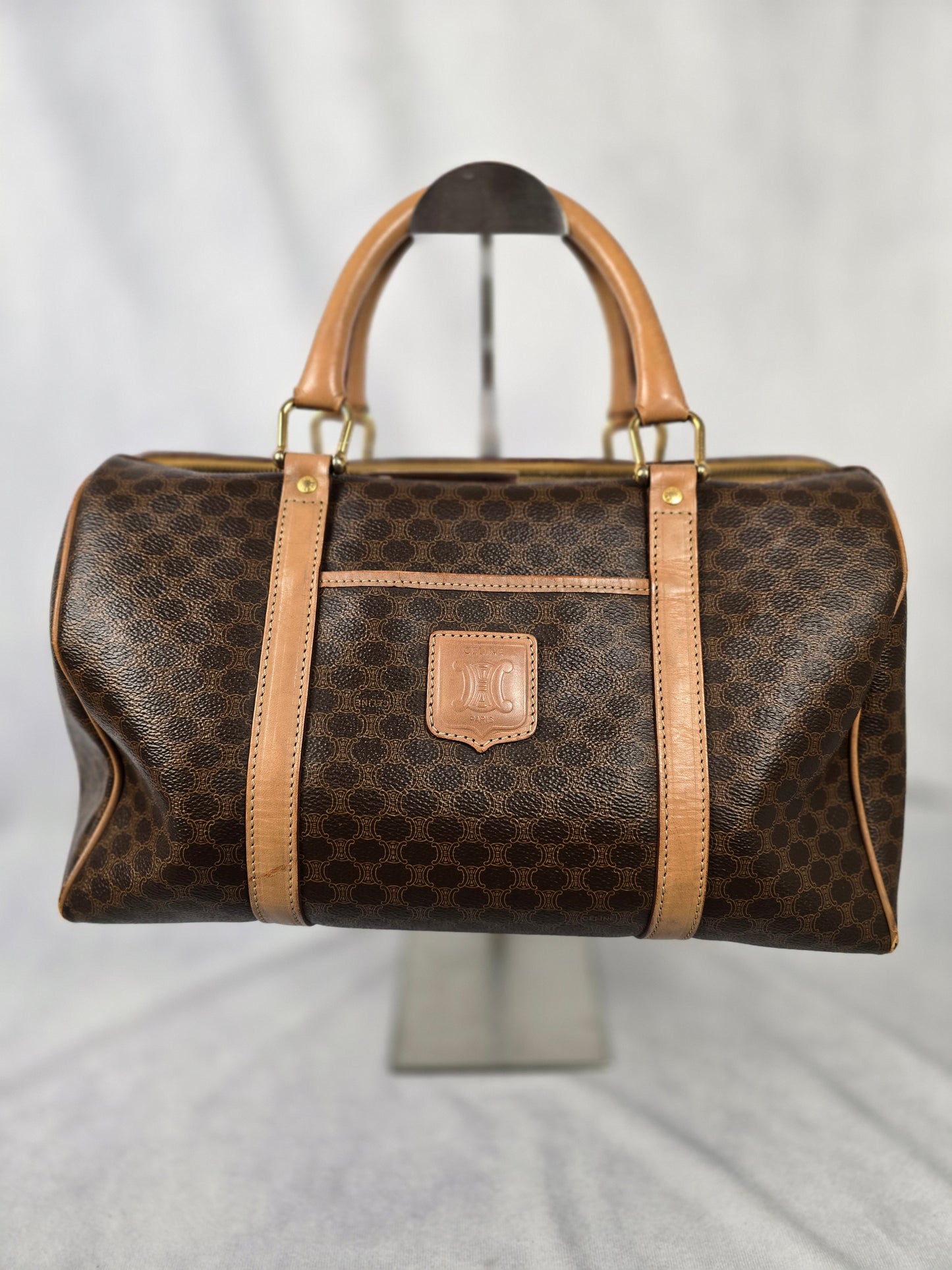 Celine Brown Boston Bag