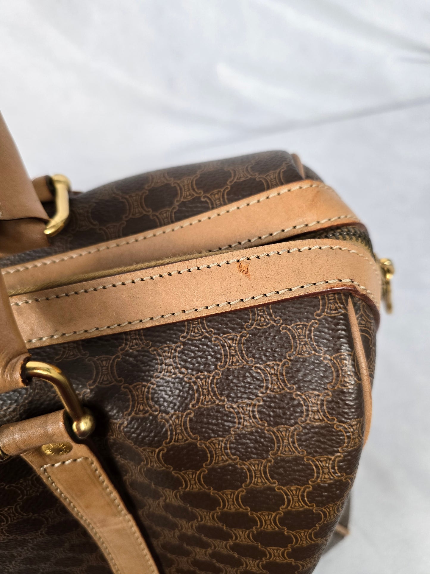 Celine Brown Boston Bag