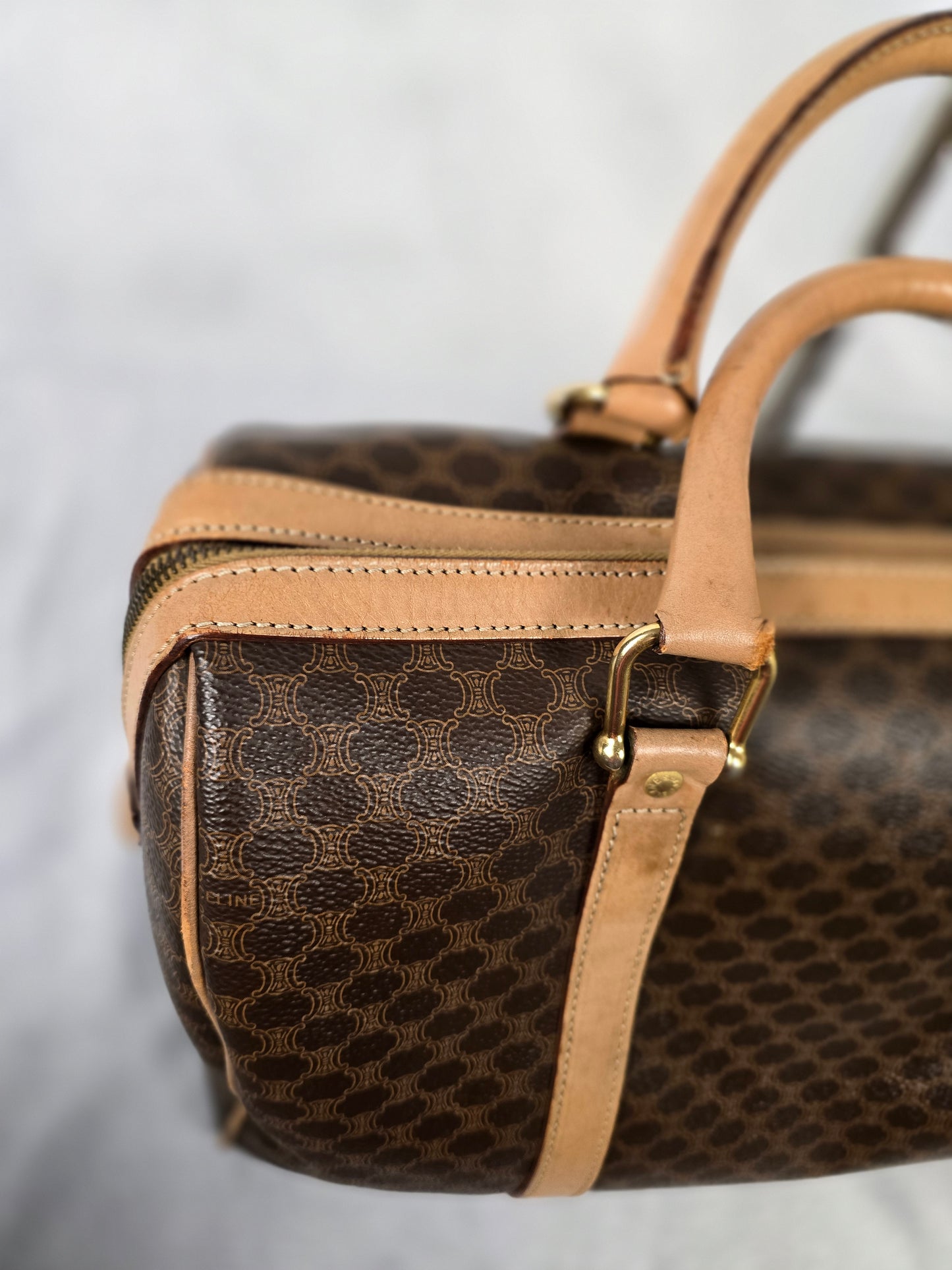 Celine Brown Boston Bag