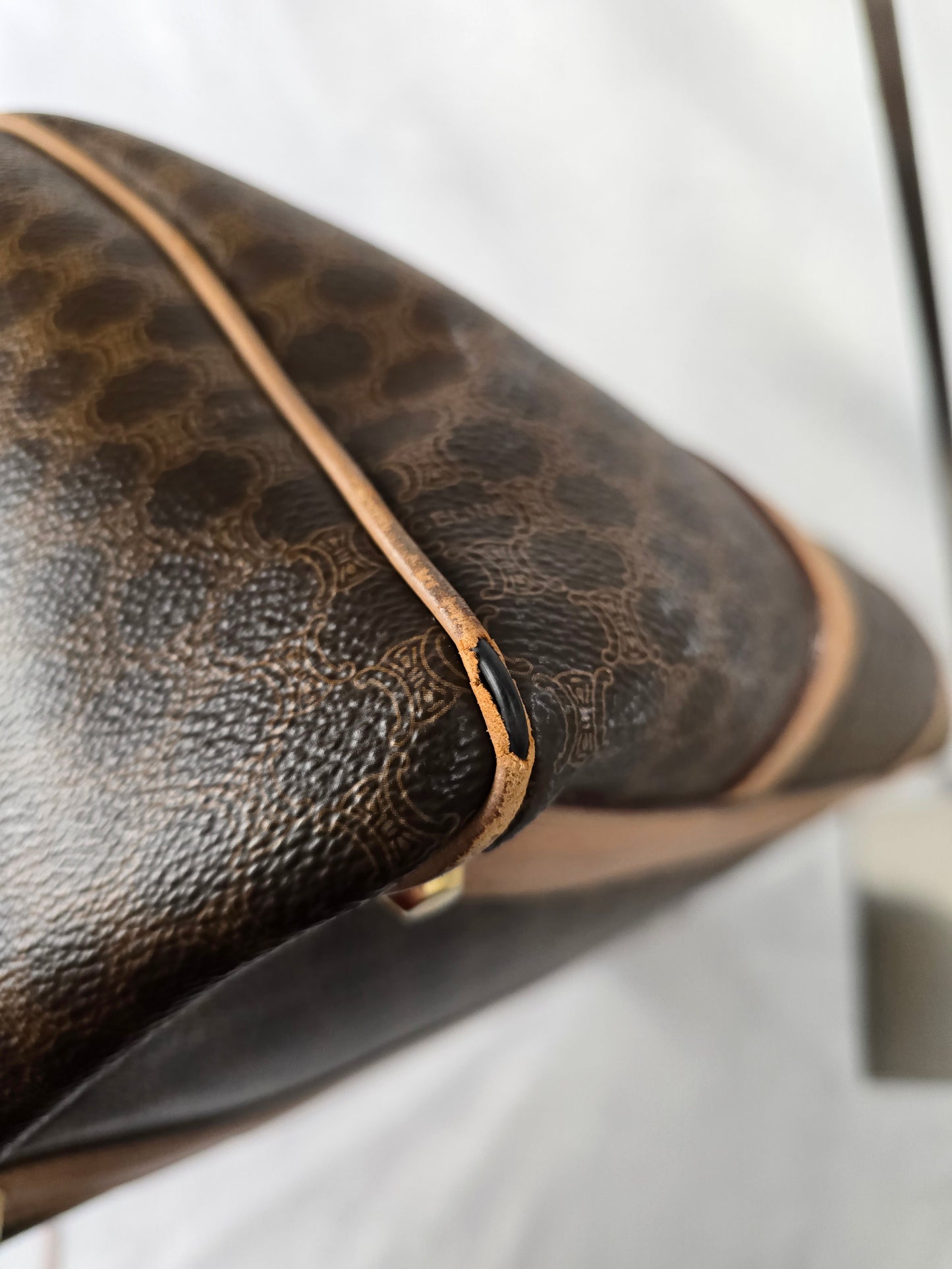 Celine Brown Boston Bag