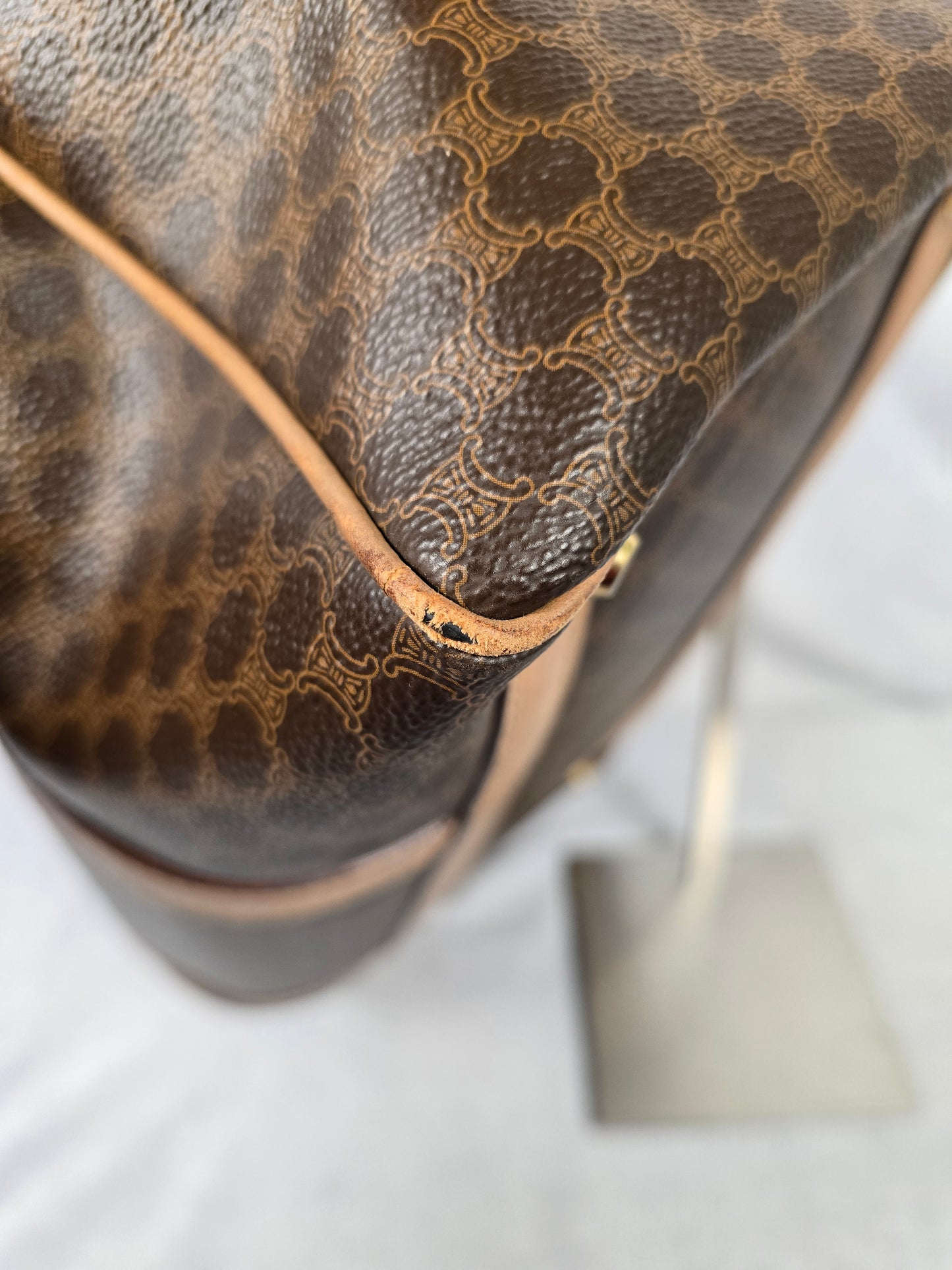 Celine Brown Boston Bag